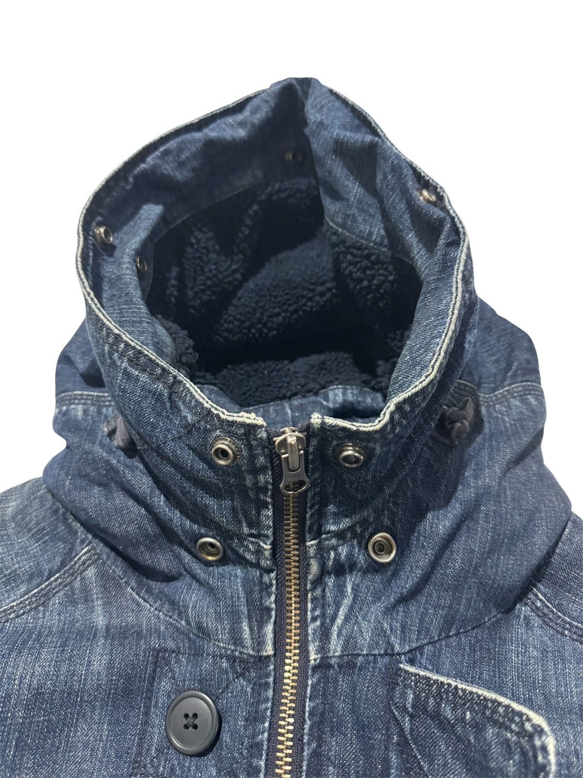 Gap GAP 2003s Denim N-3B Jacket Size US L / EU 52-54 / 3 - 13 Thumbnail