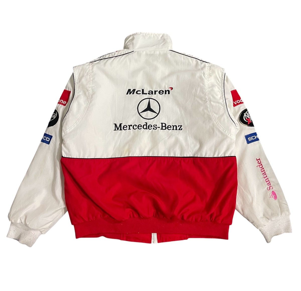 Mercedes-Benz Vintage Mercedez Benz Mc Laren Vodafone Racing Jacket Size US XL / EU 56 / 4 - 2 Thumbnail
