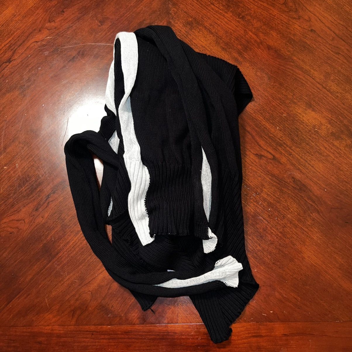 Rick Owens RICK OWENS S/S LIDO; TWO TONE WRAP CARDIGAN Size US S / EU 44-46 / 1 - 6 Thumbnail