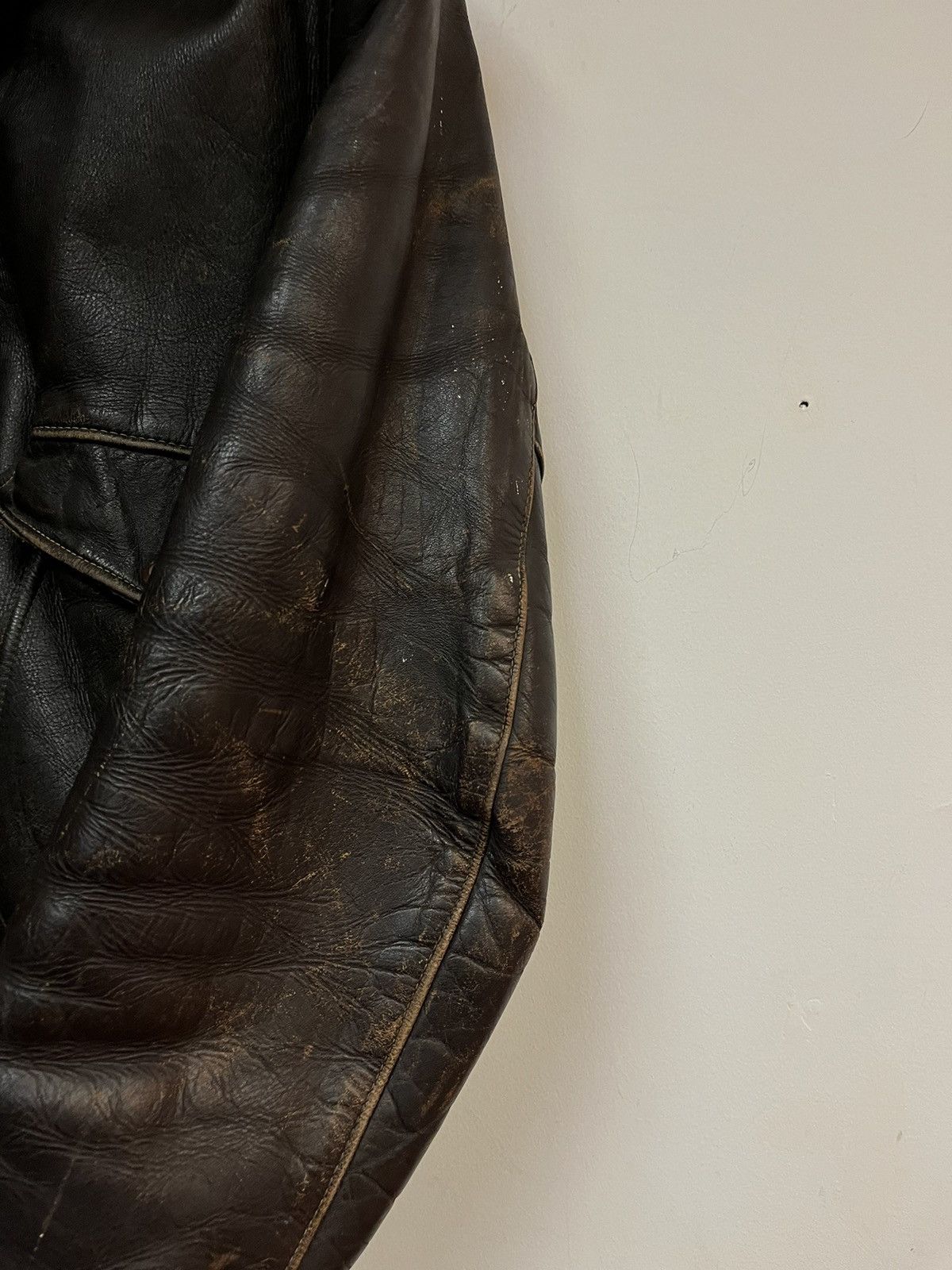 Schott 1970’s Schott Leather Bomber Jacket Size US M / EU 48-50 / 2 - 3 Thumbnail