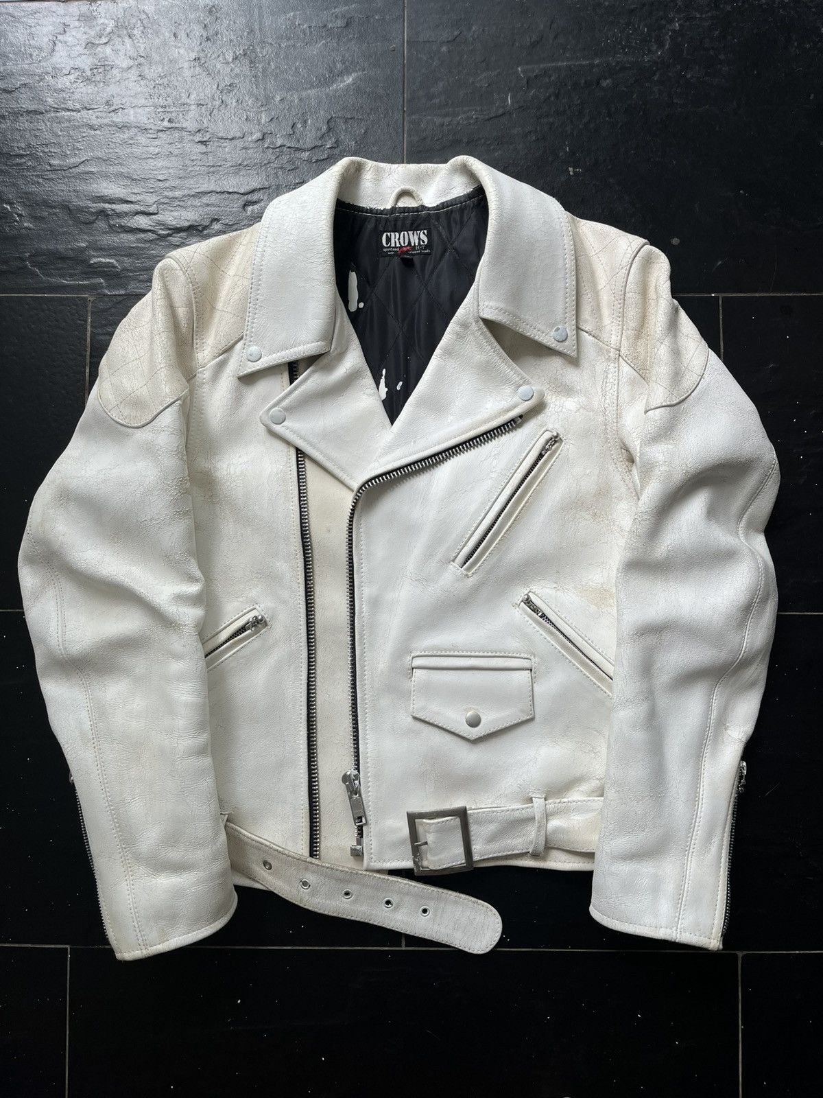 Japanese Brand TFOA LEATHER JACKET TESHOU HEAD OF 6th GENERATION Size US M / EU 48-50 / 2 - 3 Thumbnail