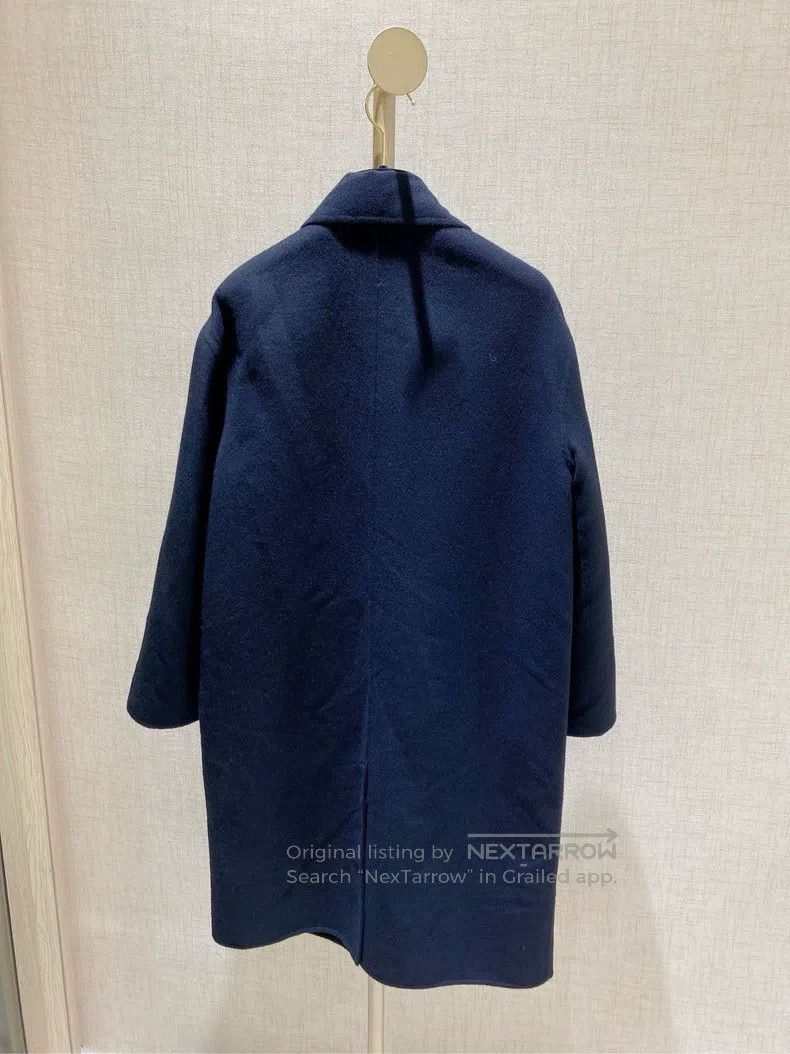 Hermes Hermes Black long cashmere coat Size XXS / US 00 / IT 34 - 4 Thumbnail