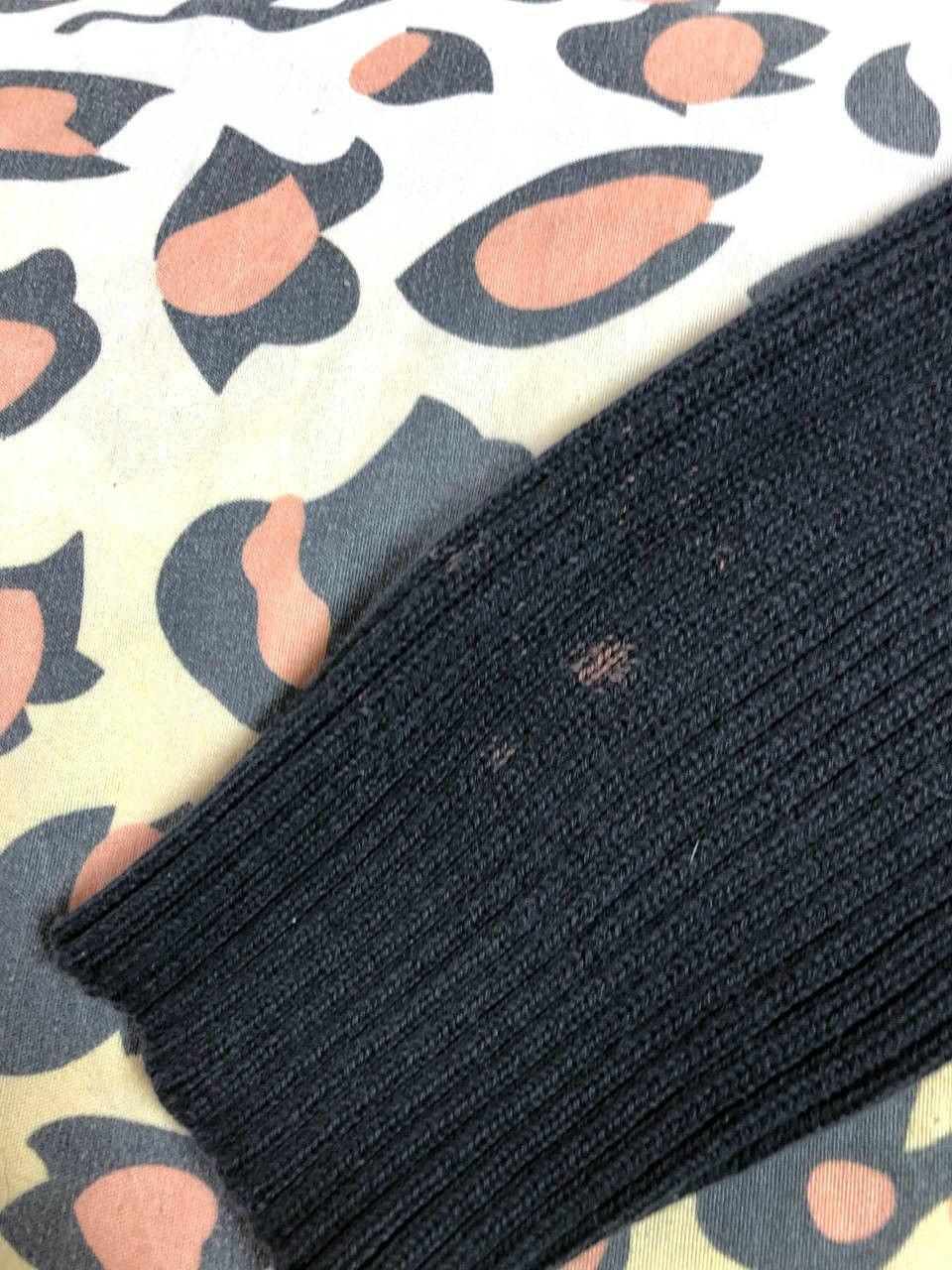 Polo Ralph Lauren × Vintage Men's Ralph Lauren Black Polo Bear Quarter Zip Size US L / EU 52-54 / 3 - 13 Thumbnail