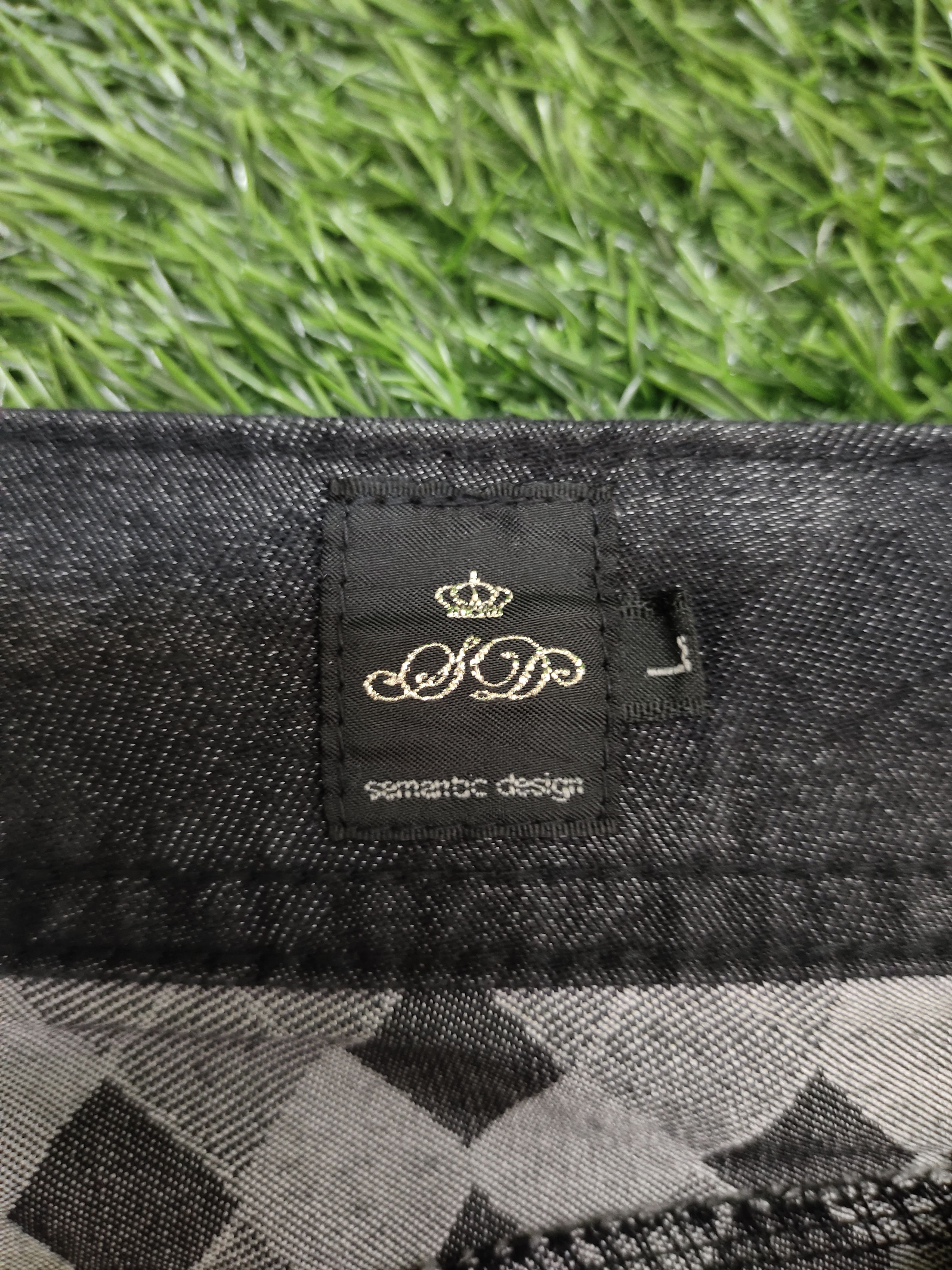 semanticdesign Sematic Design Diamond Design Cargo Pants Size US 32 / EU 48 - 18 Thumbnail