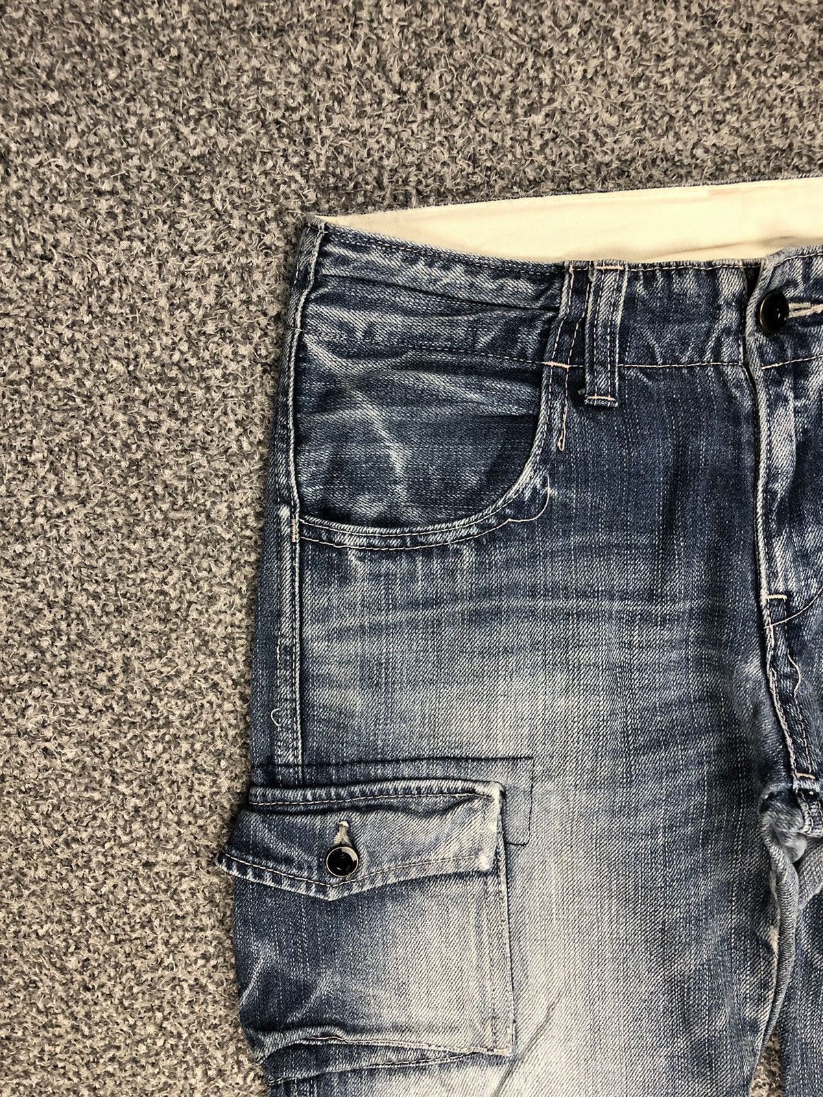 If Six Was Nine × Japanese Brand × Vintage Vintage Japanese Brand Johnbull Kojima Distressed Bushpants Size 29" - 4 Thumbnail