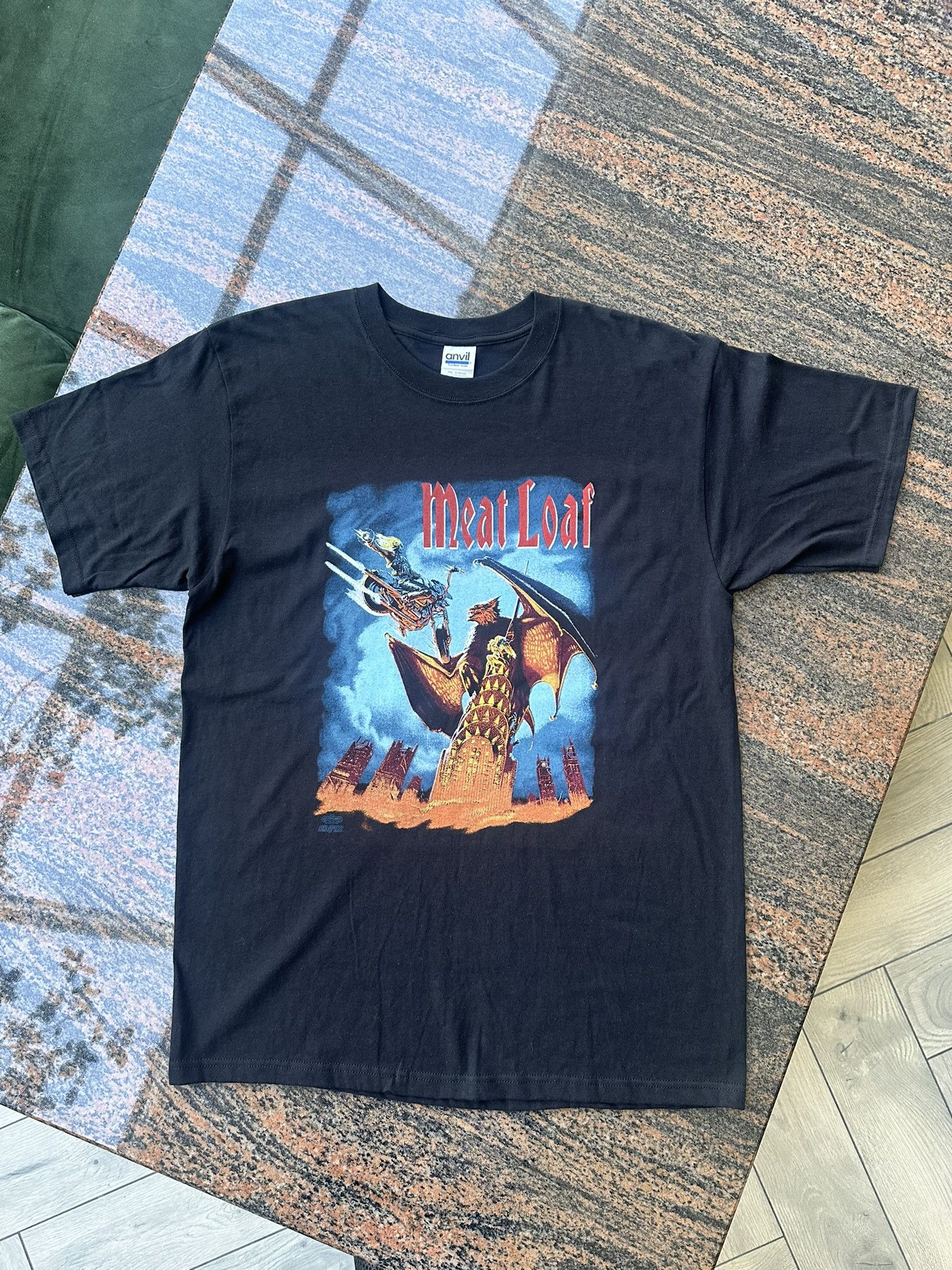 Band Tees × Vintage Vintage Meat Loaf T-Shirt Size US L / EU 52-54 / 3 - 2 Thumbnail