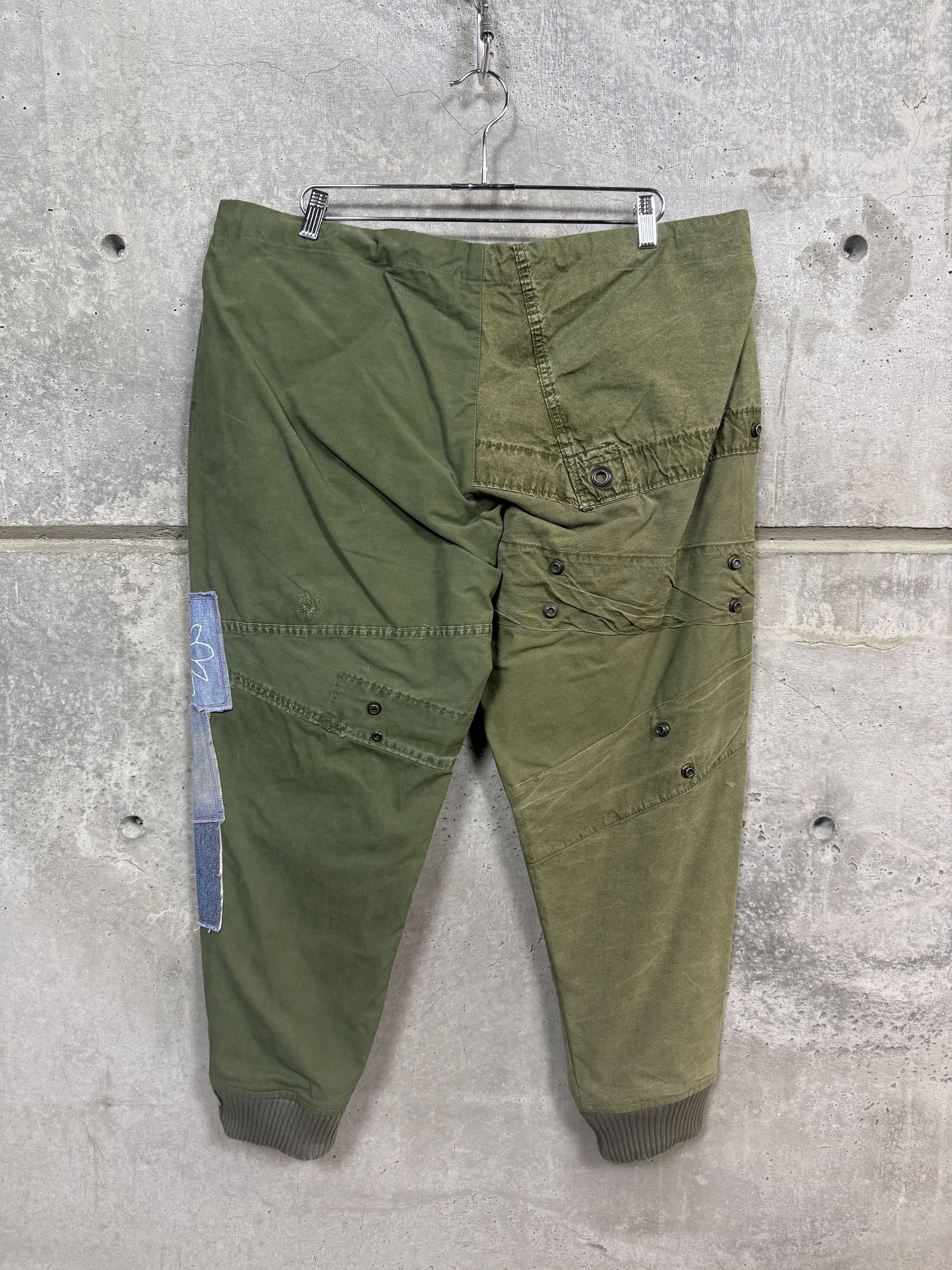 Greg Lauren $1250 Greg Lauren Patchwork Army Lounge Pant Size US 40 / EU 56 - 4 Thumbnail