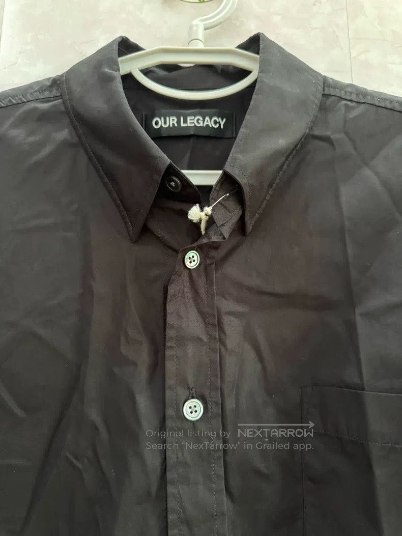 Our Legacy Our Legacy Long Sleeve Black Shirt Size US M / EU 48-50 / 2 - 3 Thumbnail
