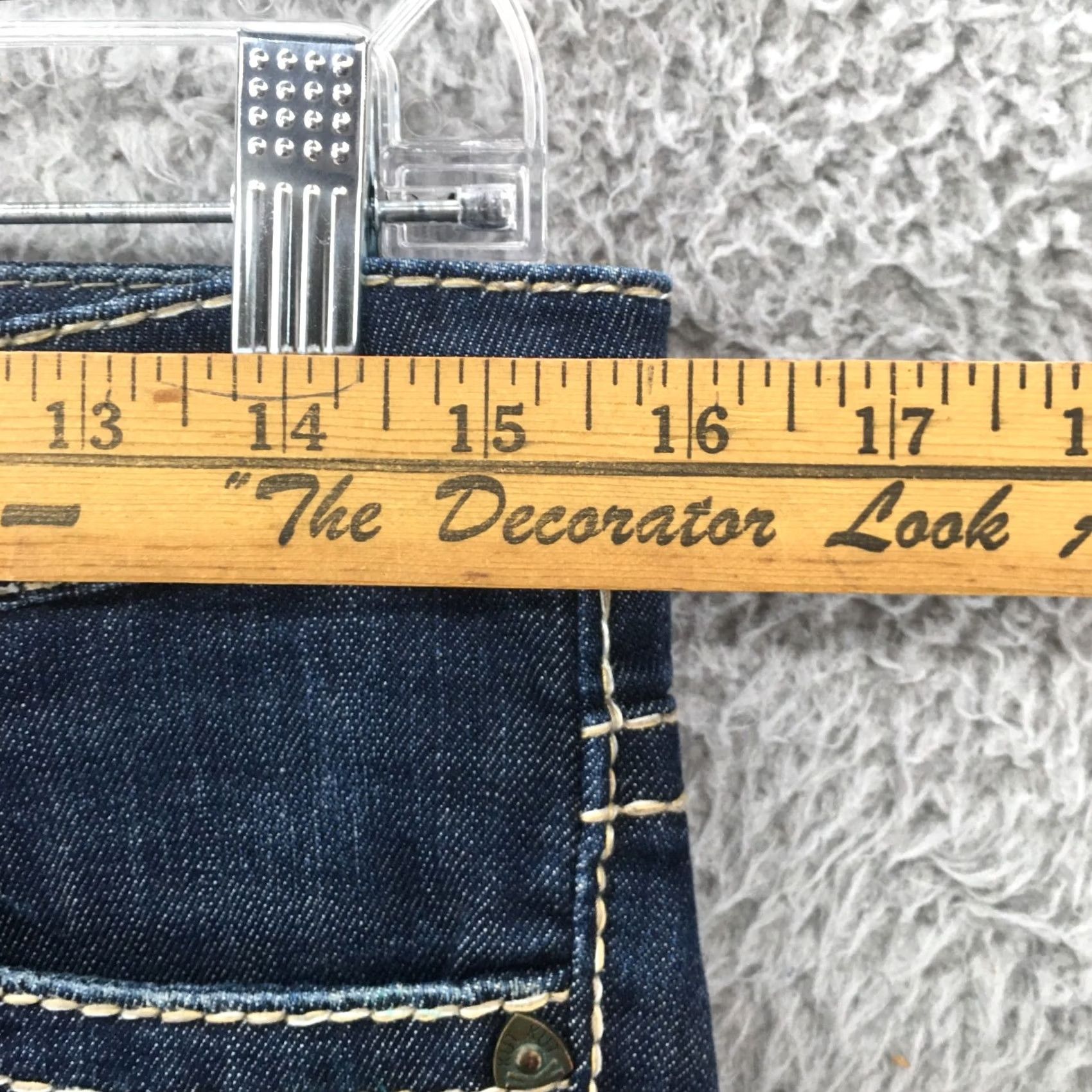 Vintage KUT from the Kloth Skinny Jeans Womens 2 Blue Denim Low Rise Dark Wash Zip Fly Jeans Size 26" / US 2 / IT 38 - 5 Thumbnail