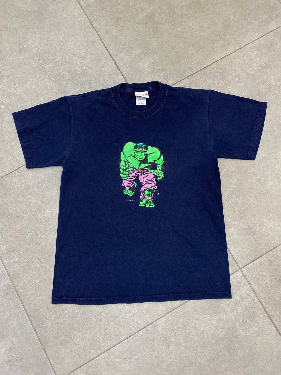 Marvel Comics Vintage Marvel 2002 Hulk Mr.Green Movie Promo T-Shirt Size US M / EU 48-50 / 2 - 1 Thumbnail
