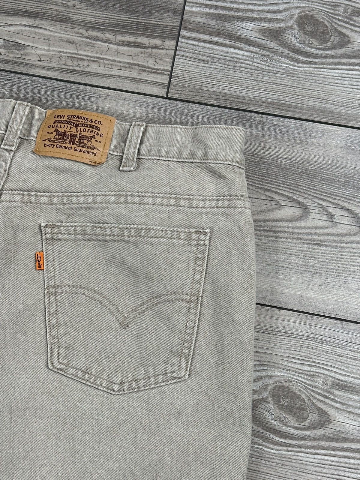 Levi's Vintage 90’s Levi’s Orange Tab Jeans Size US 37 - 3 Thumbnail