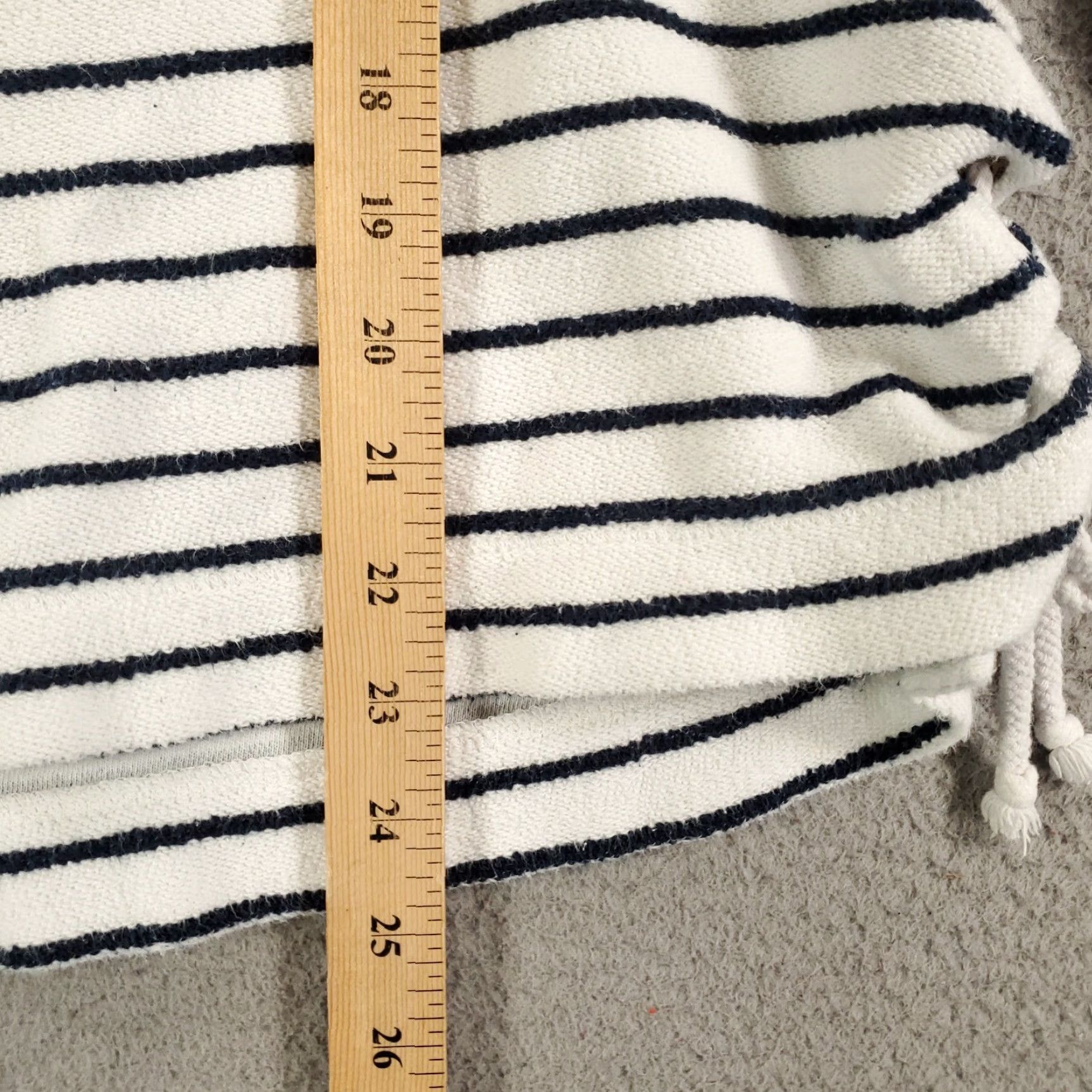 Ralph Lauren Ralph Lauren Top Womens Large Terry Cloth Cinch Sides Blue White Stripes Shirt Size L / US 10 / IT 46 - 5 Thumbnail