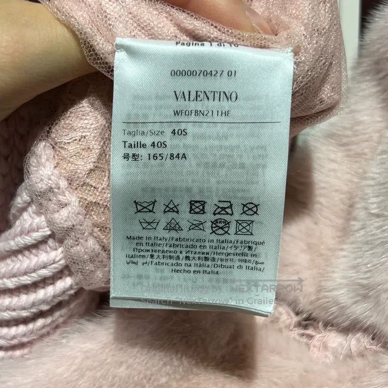 Valentino Valentino Sakura pink mink fur coat Size S / US 4 / IT 40 - 4 Thumbnail