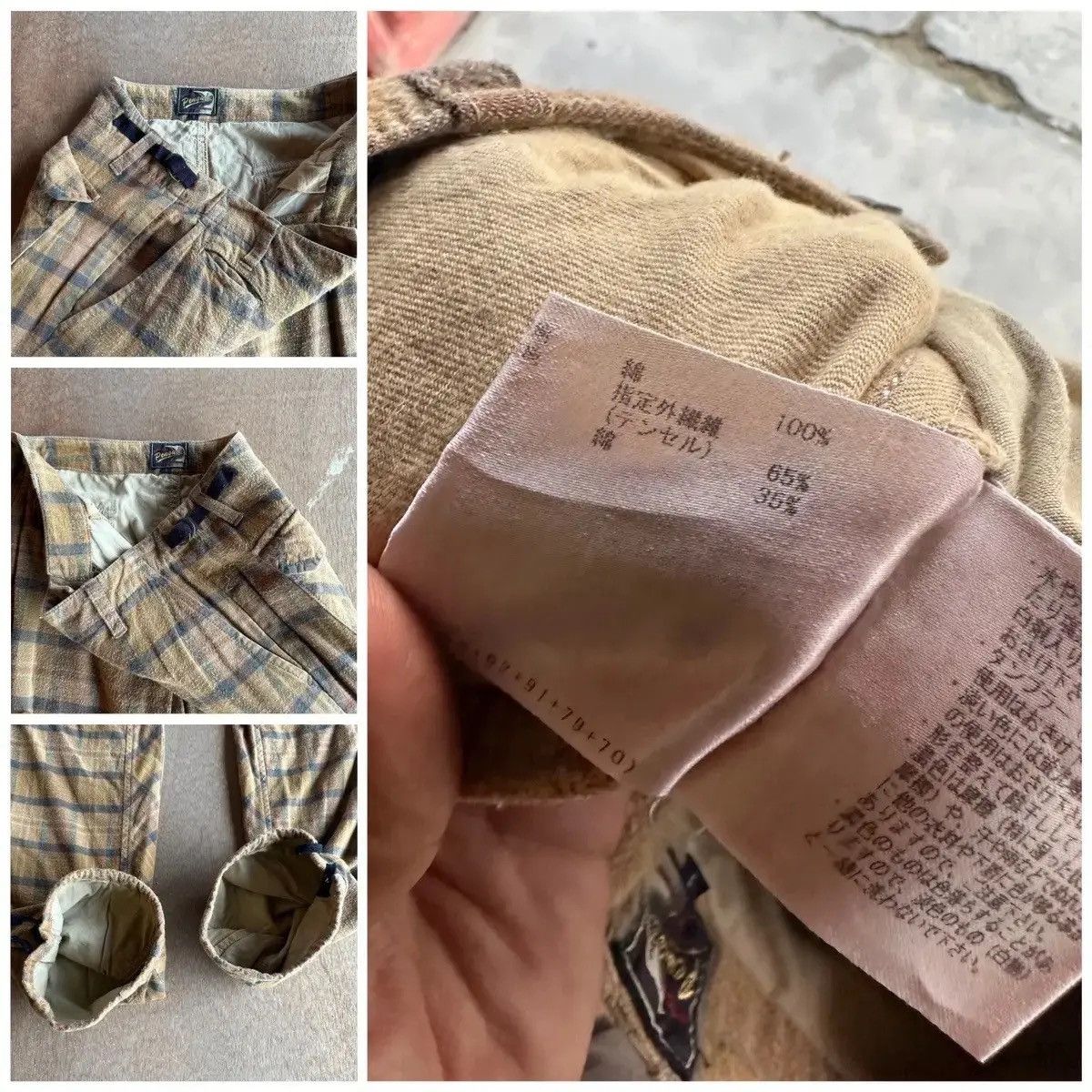 If Six Was Nine SICKS🔥PENGUIN MUNSINGWEAR JAPAN CHECK PLAID VTG DOUBLE KNEE Size US 30 / EU 46 - 18 Thumbnail