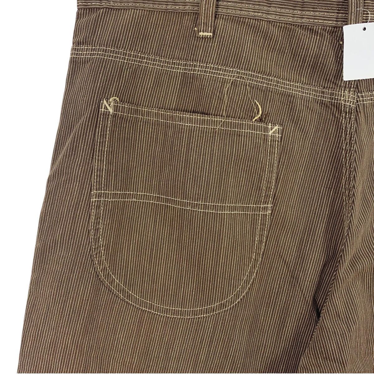 Supreme × Vintage Vintage SUPREME brown strip workpants USA made Size US 36 / EU 52 - 17 Thumbnail