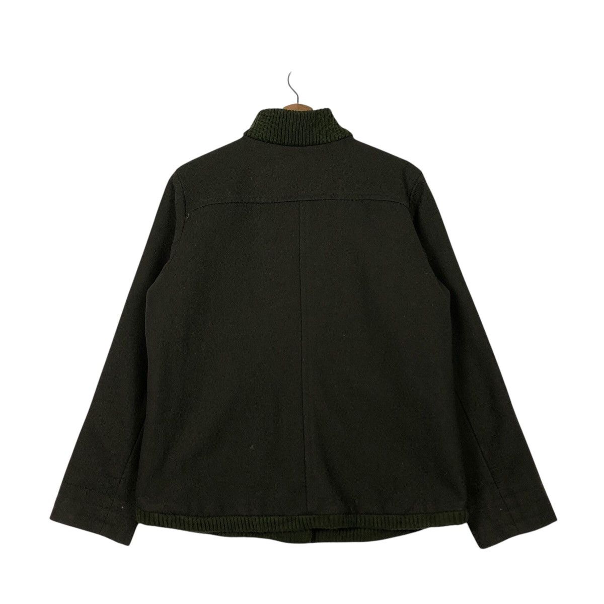 Japanese Brand Vintage Wool Button Jacket Military Sab Street Issey Miyake Size US M / EU 48-50 / 2 - 9 Thumbnail