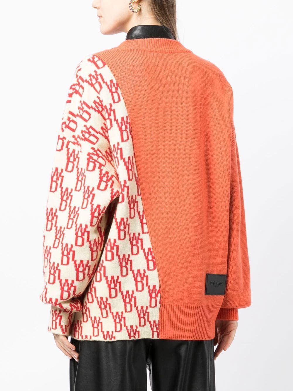 WE11DONE o1mris0824 Sweater in Orange Size US S / EU 44-46 / 1 - 6 Thumbnail