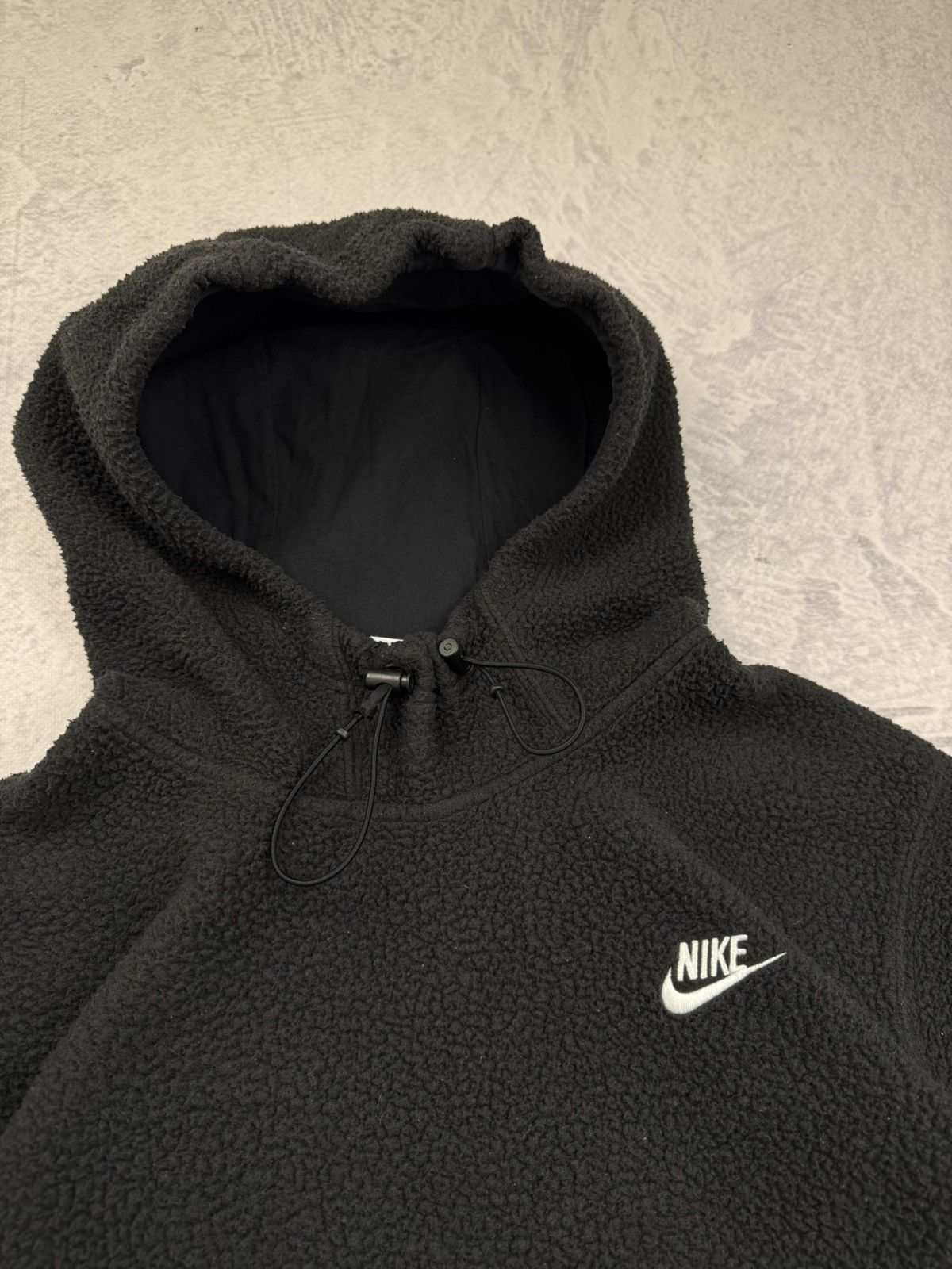 Nike × Vintage NIKE AIR MAX TEDDY VINTAGE CENTER LOGO OVERSIZE BOXY HOODIE Size US M / EU 48-50 / 2 - 6 Thumbnail