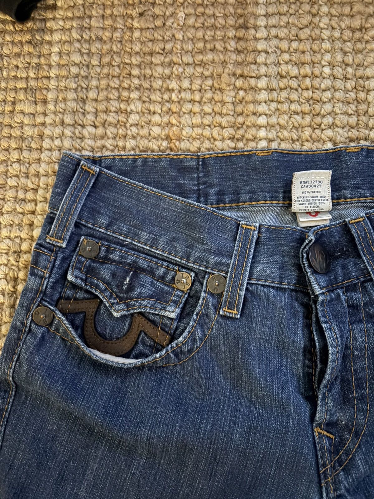 True Religion Vintage 90s True Religion Denim Size 32" / US 10 / IT 46 - 5 Thumbnail