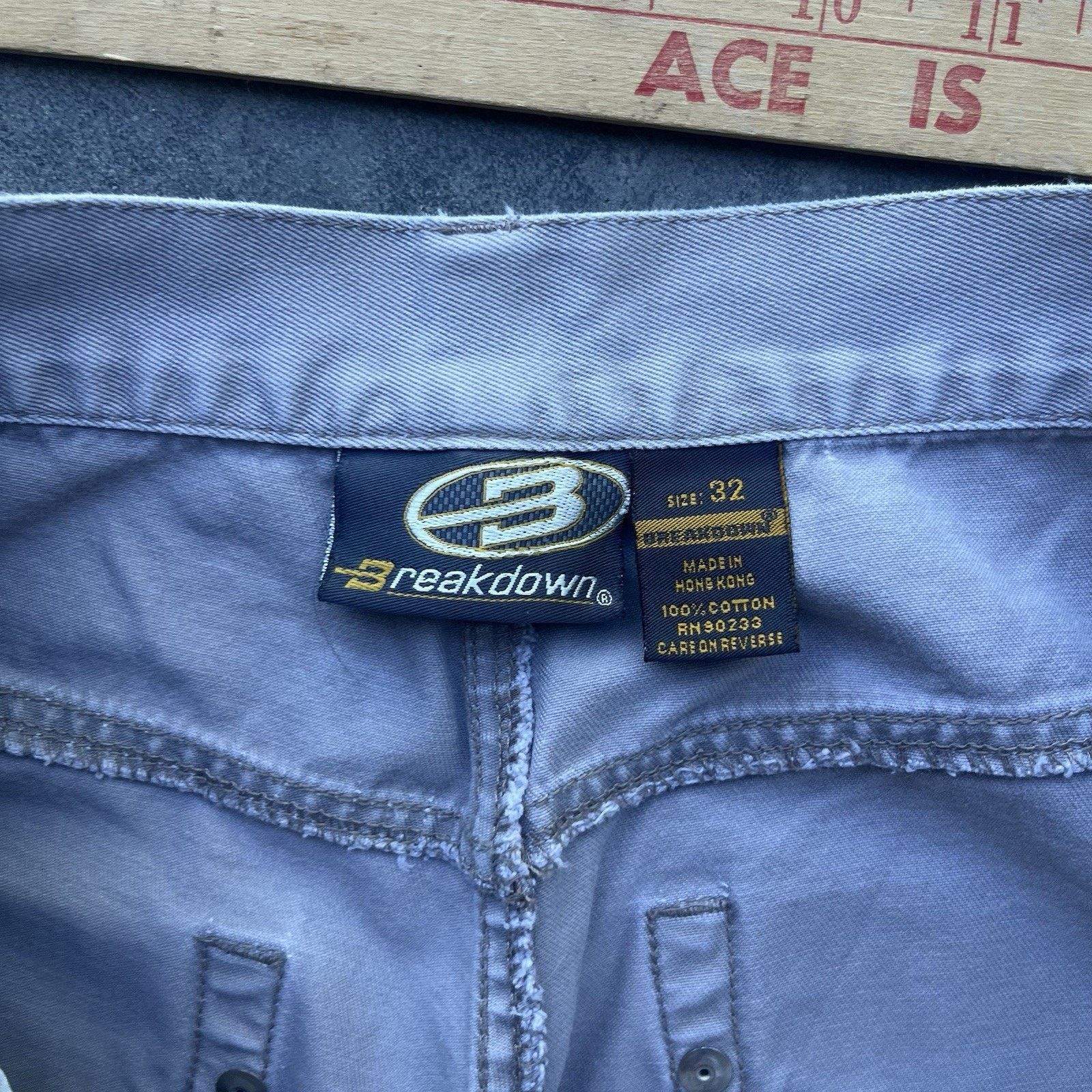 Vintage Breakdown Mega Baggy Skater Jeans Men’s 32 X 32 Y2K