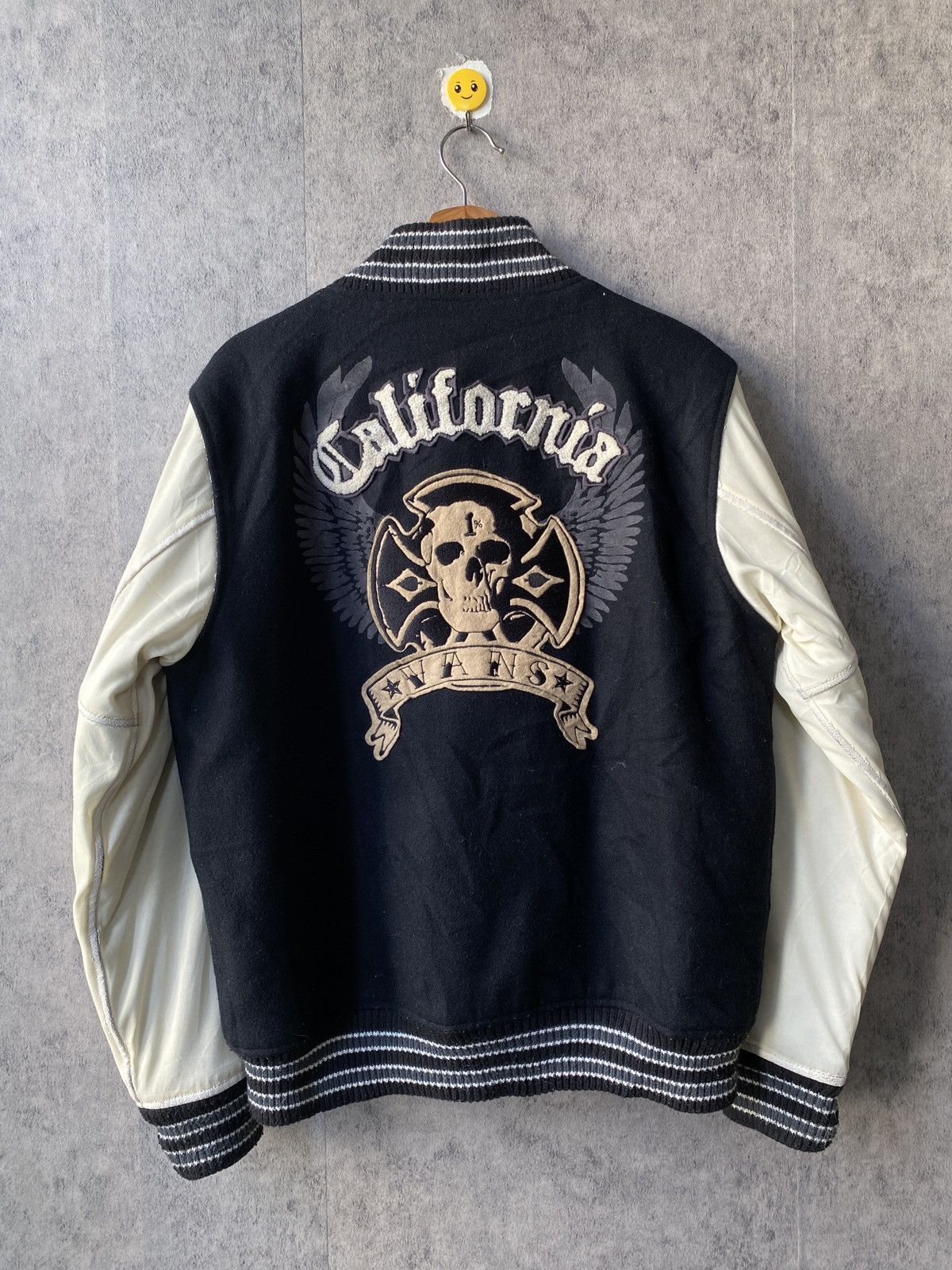 Japanese Brand × Santa Cruz Skateboards × Vans Y2K Vans Japan Skateboards Classic Varsity Jacket Size US L / EU 52-54 / 3 - 1 Thumbnail