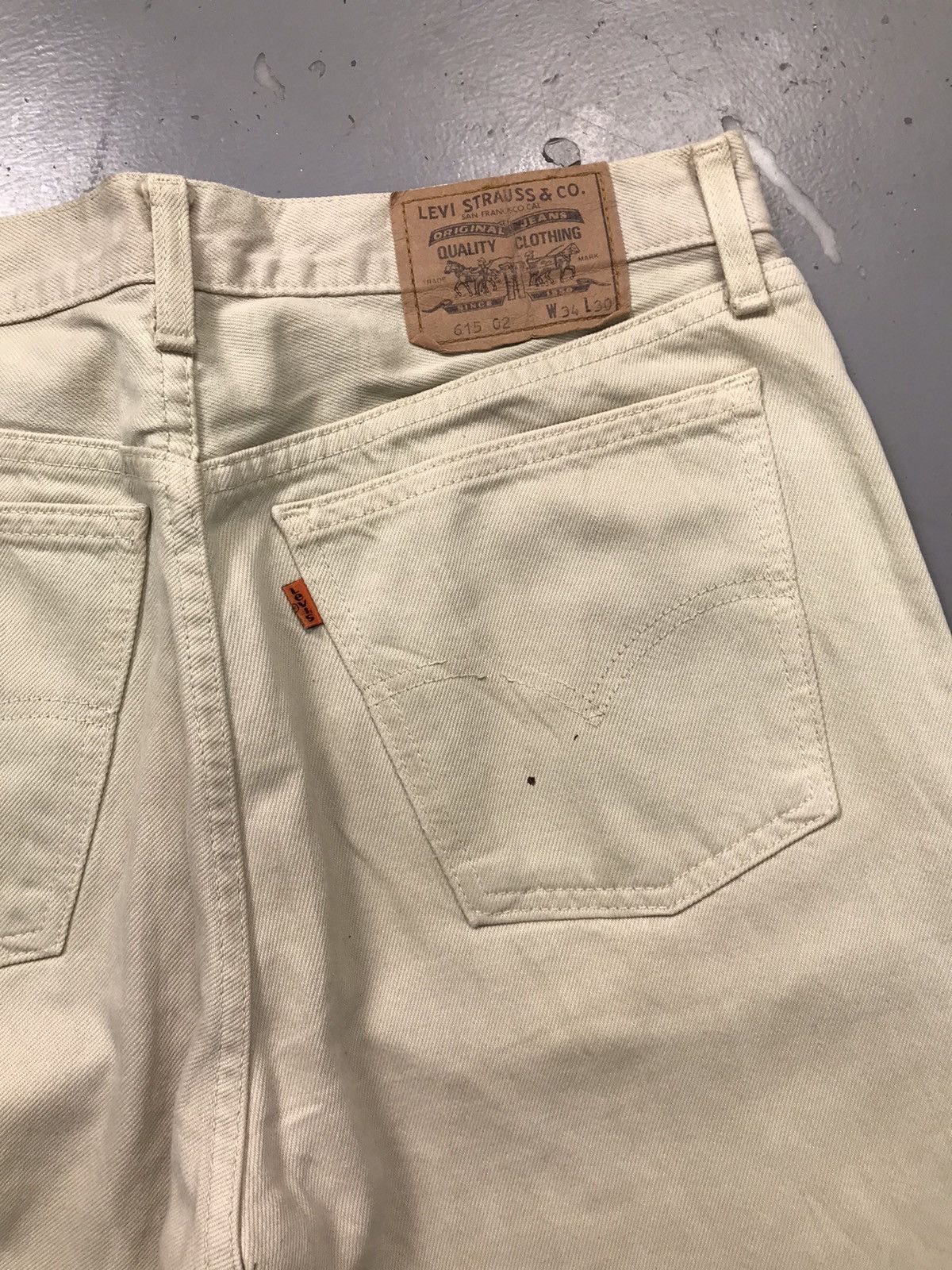 Levi's Vintage Levi’s 615 orange tab denim Size US 34 / EU 50 - 13 Thumbnail