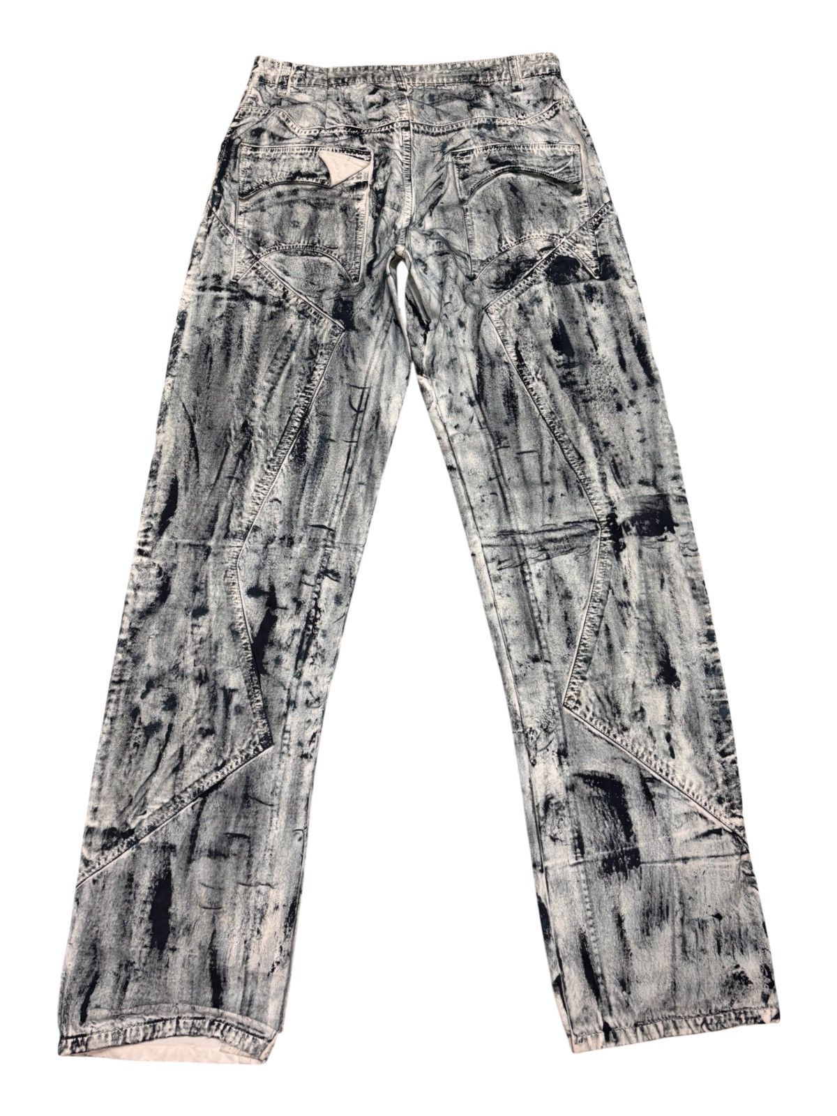 Other JJJ Los Angeles Painted Flare Stack Jeans 34 Jackjohnjr Size US 34 / EU 50 - 7 Thumbnail