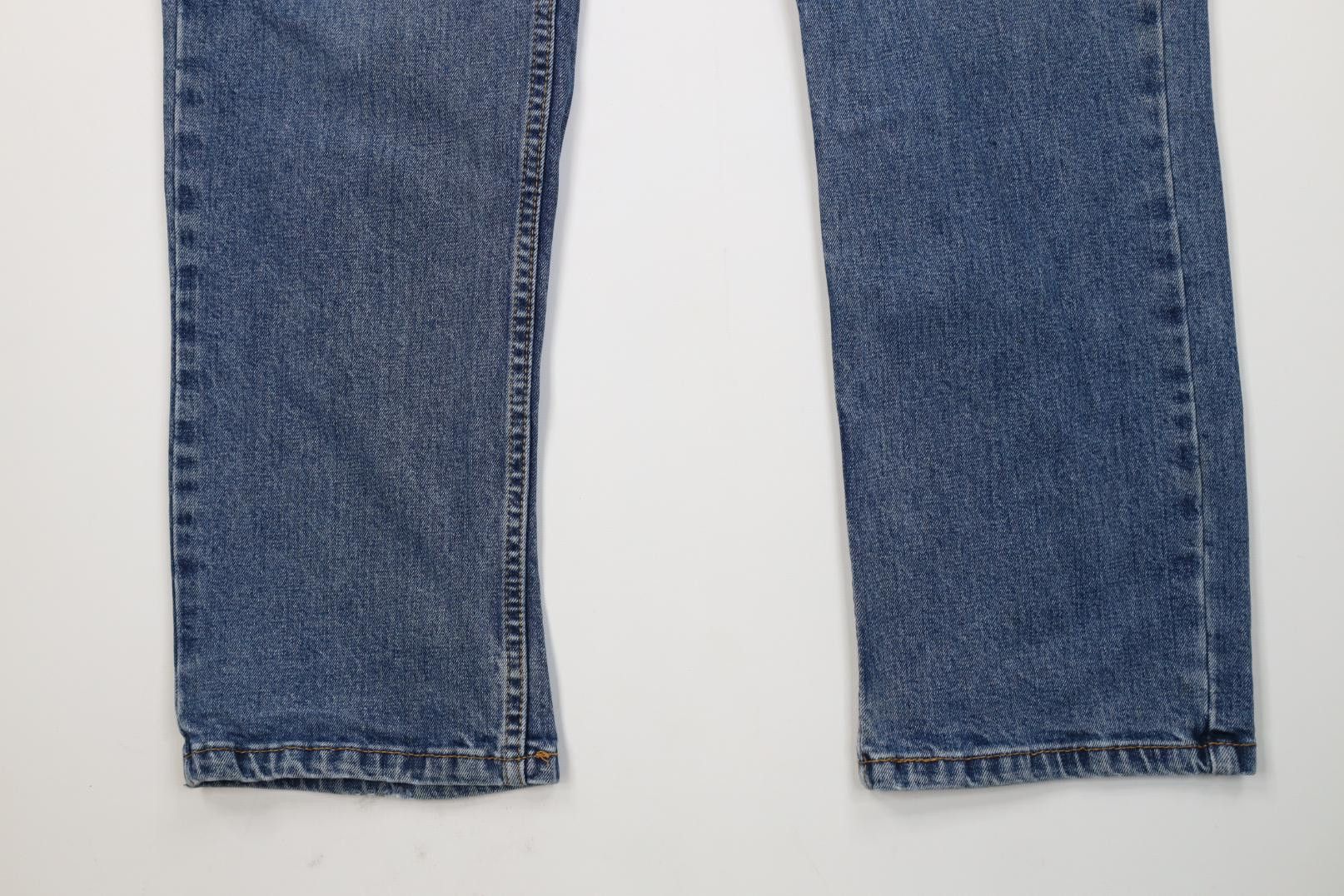 Levi's Vintage Y2K Levis 514 Stretch Straight Leg Denim Jeans Blue Size US 36 / EU 52 - 4 Thumbnail