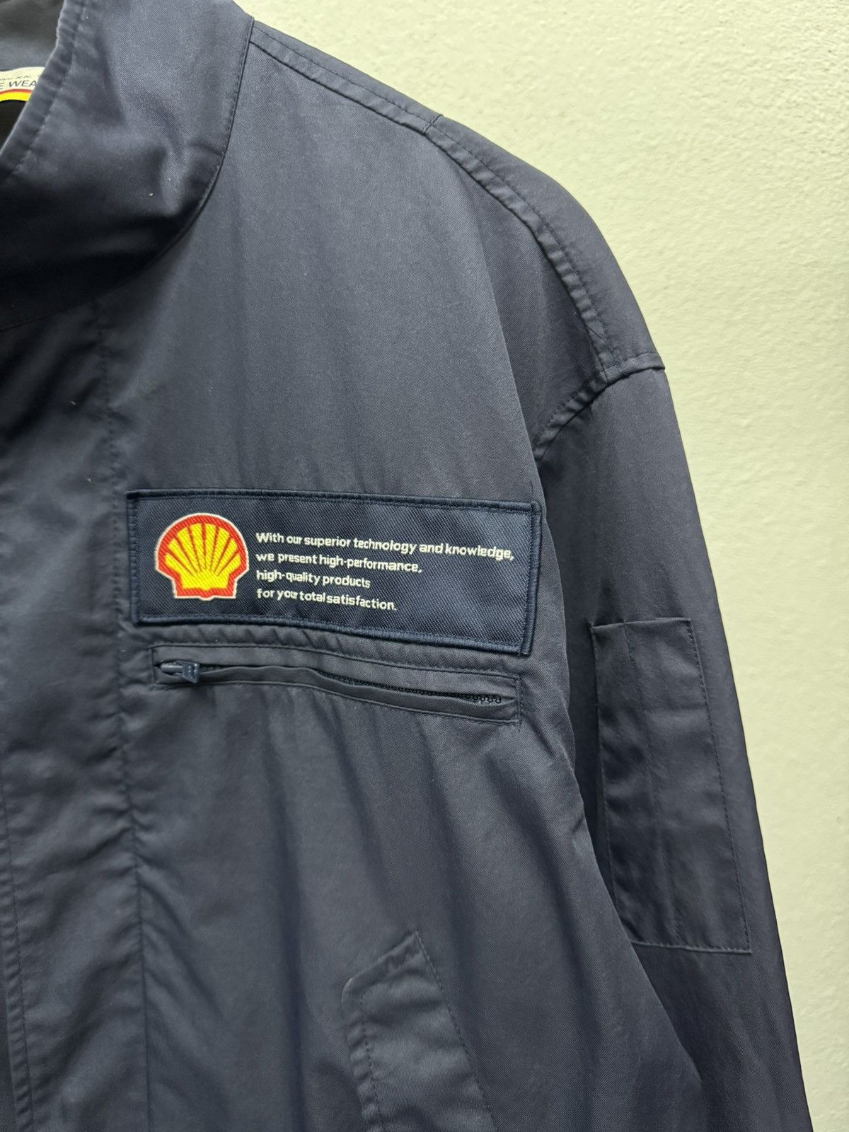 Other Vintage 90’s Shell Racing Jacket Size US M / EU 48-50 / 2 - 2 Thumbnail