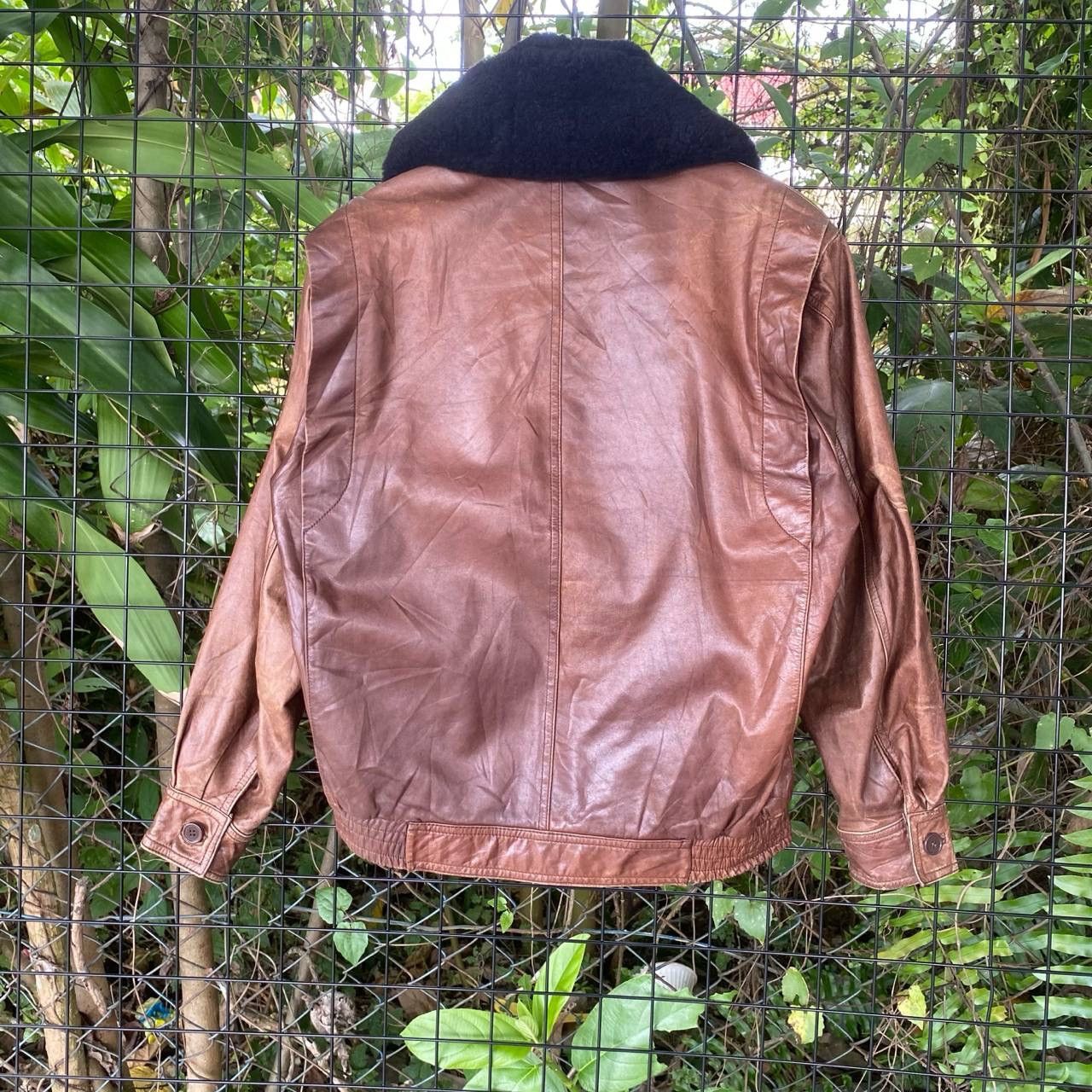 Japanese Brand × Vintage Vtg Play Lord Fur Leather Jacket Size US M / EU 48-50 / 2 - 9 Thumbnail