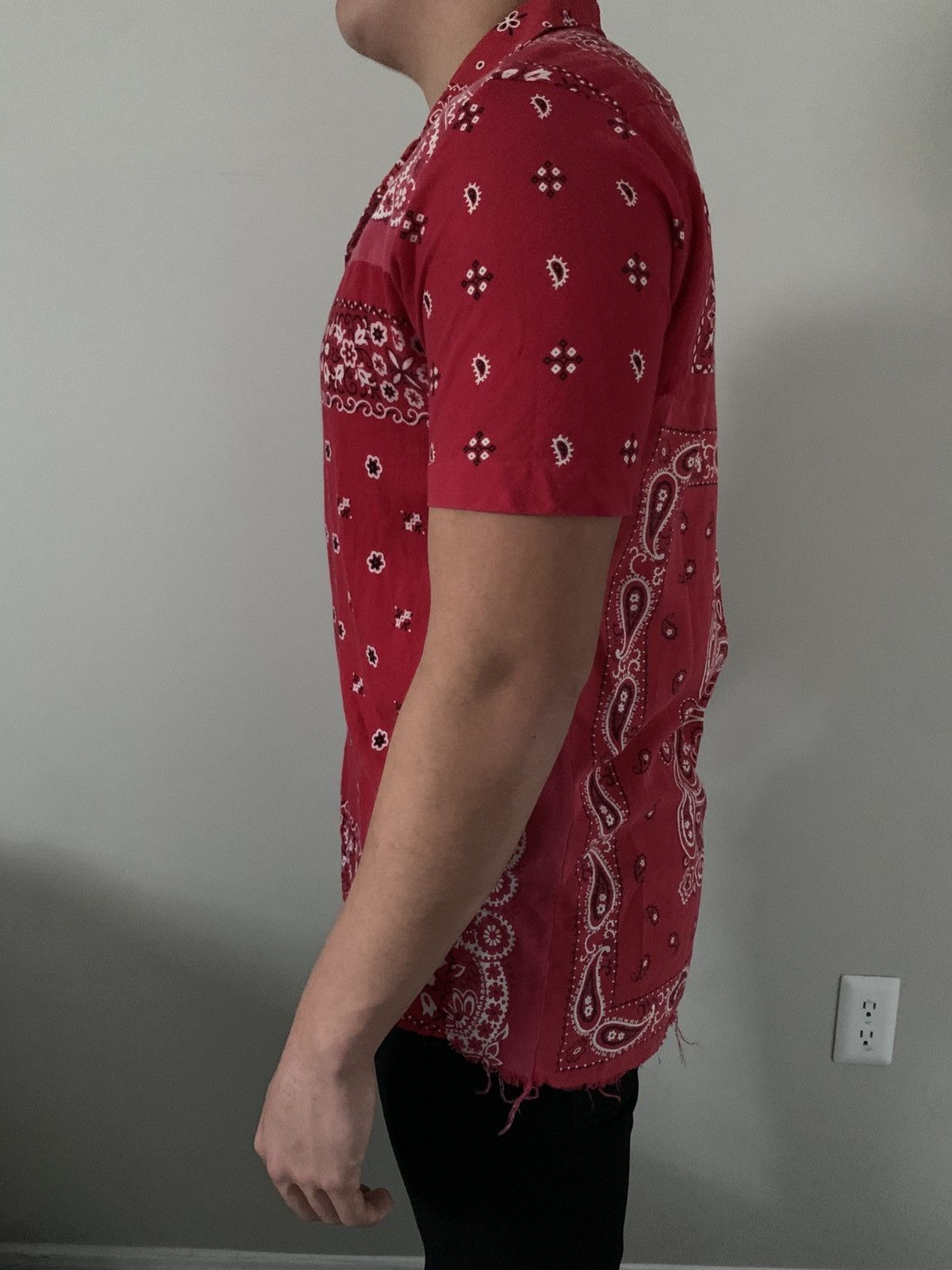 Vintage WornOn LA Vintage Bandana Shirt Size US M / EU 48-50 / 2 - 5 Thumbnail