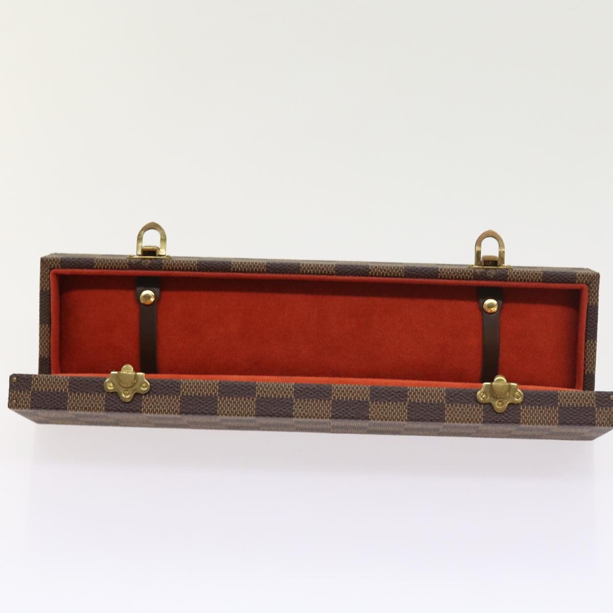 Louis Vuitton LOUIS VUITTON Damier Ebene Watch Case Trunk Size ONE SIZE - 10 Thumbnail