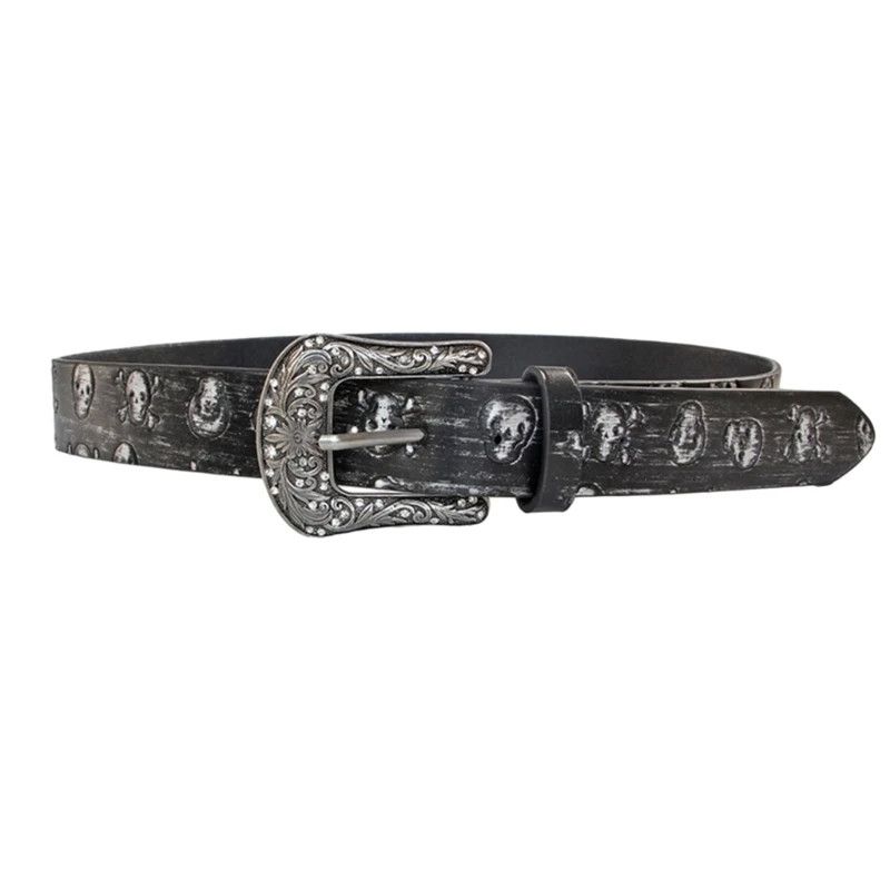 Japanese Brand × Vintage Teen skull embossed belt Size ONE SIZE - 2 Thumbnail