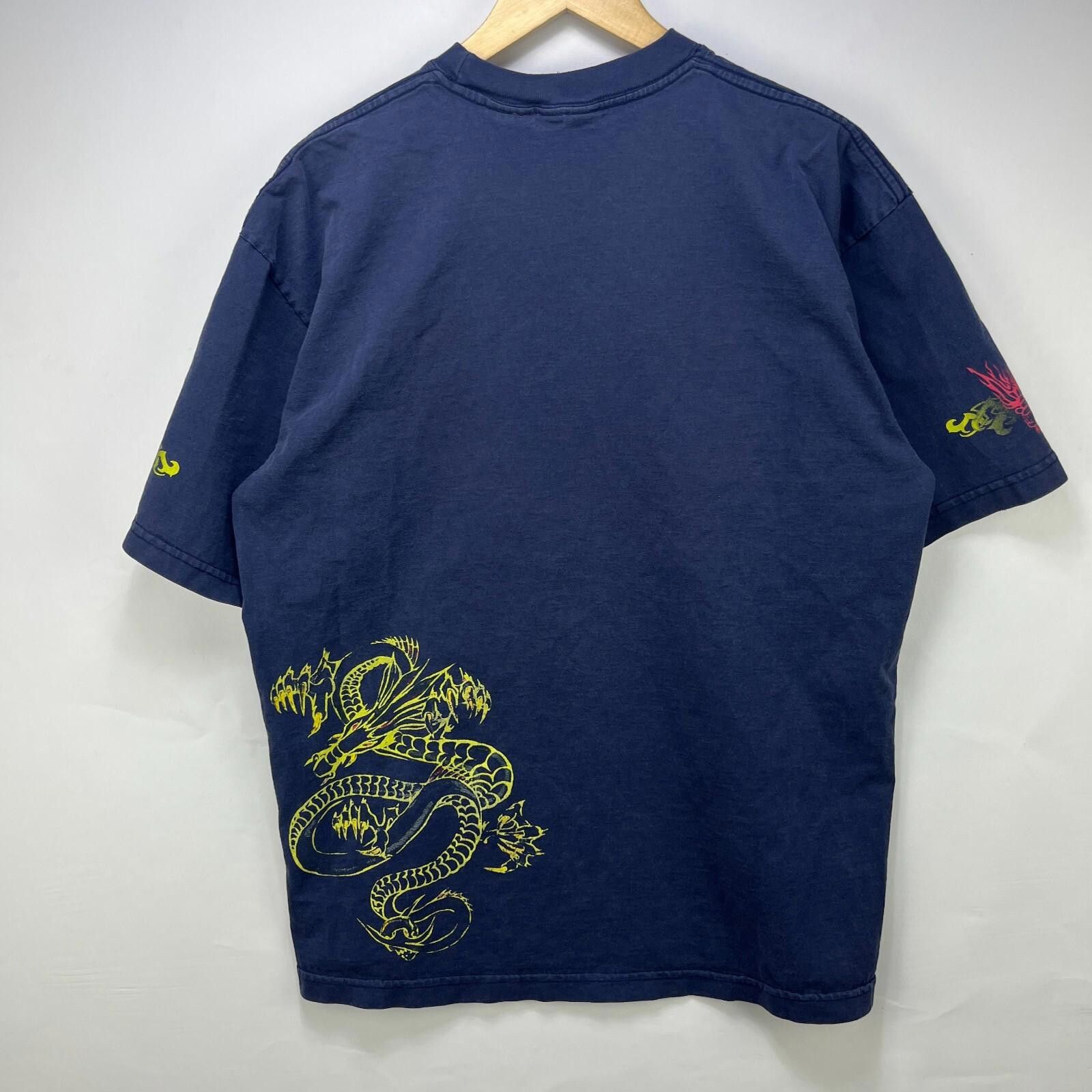 Other Vintage No Boundaries Dragon Flames Skater JNCO Shirt Large Size US L / EU 52-54 / 3 - 5 Thumbnail