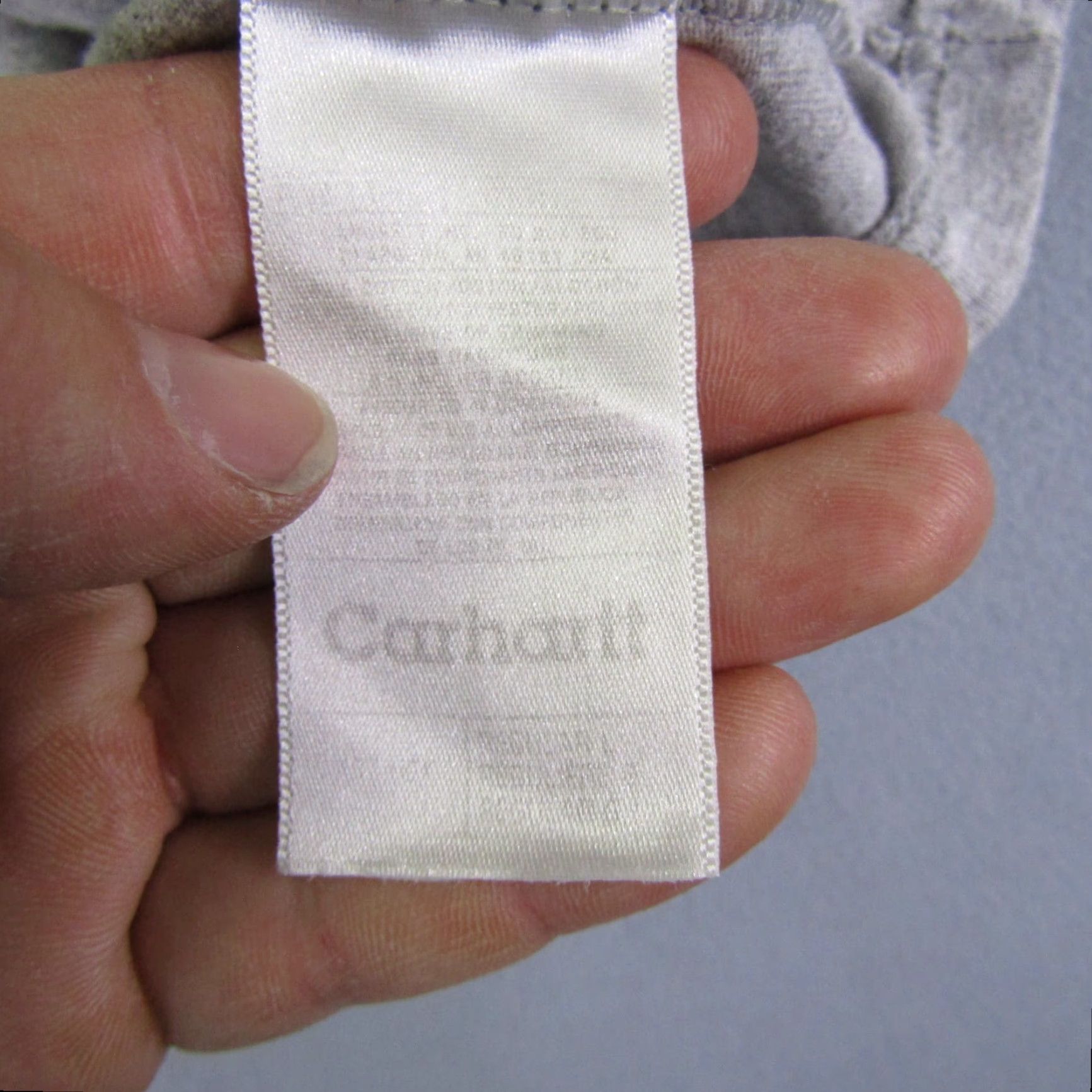 Carhartt VINTAGE Carhartt Tee Mens Large Gray Pocket Short Sleeve Utility Work Size US 33 - 5 Thumbnail