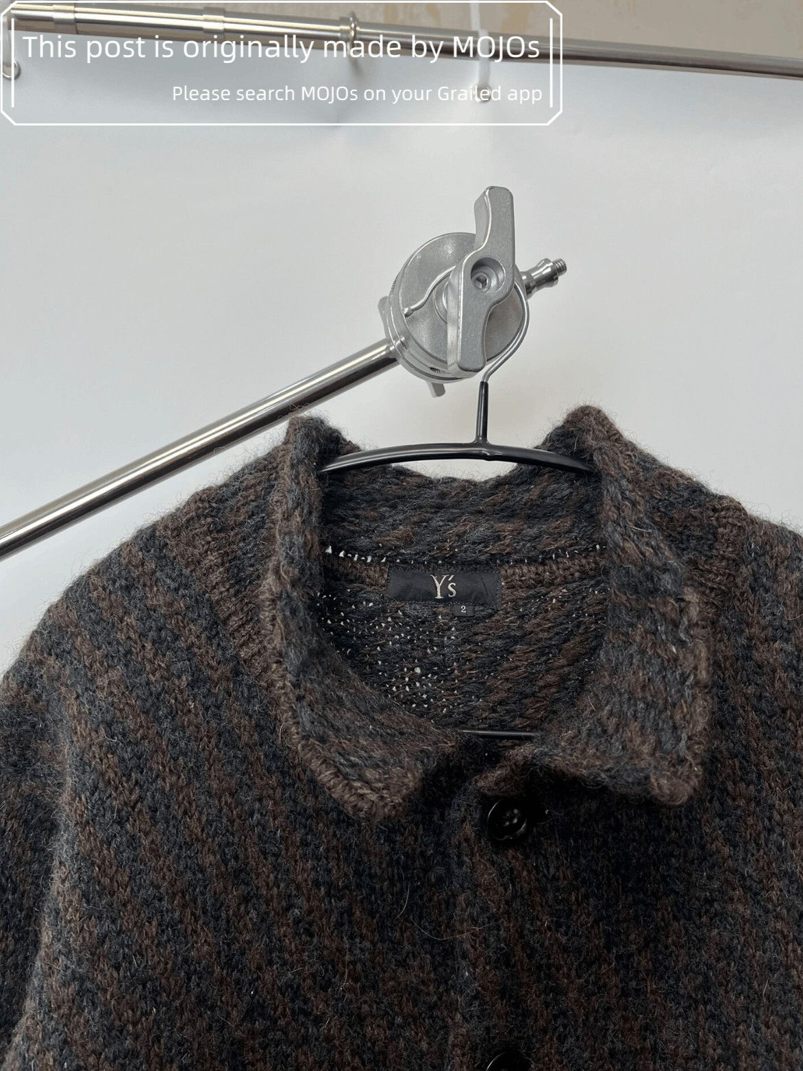 Yohji Yamamoto Yohji Yamamoto Y's Button-up Cardigan mojos0317262 Size US L / EU 52-54 / 3 - 3 Thumbnail