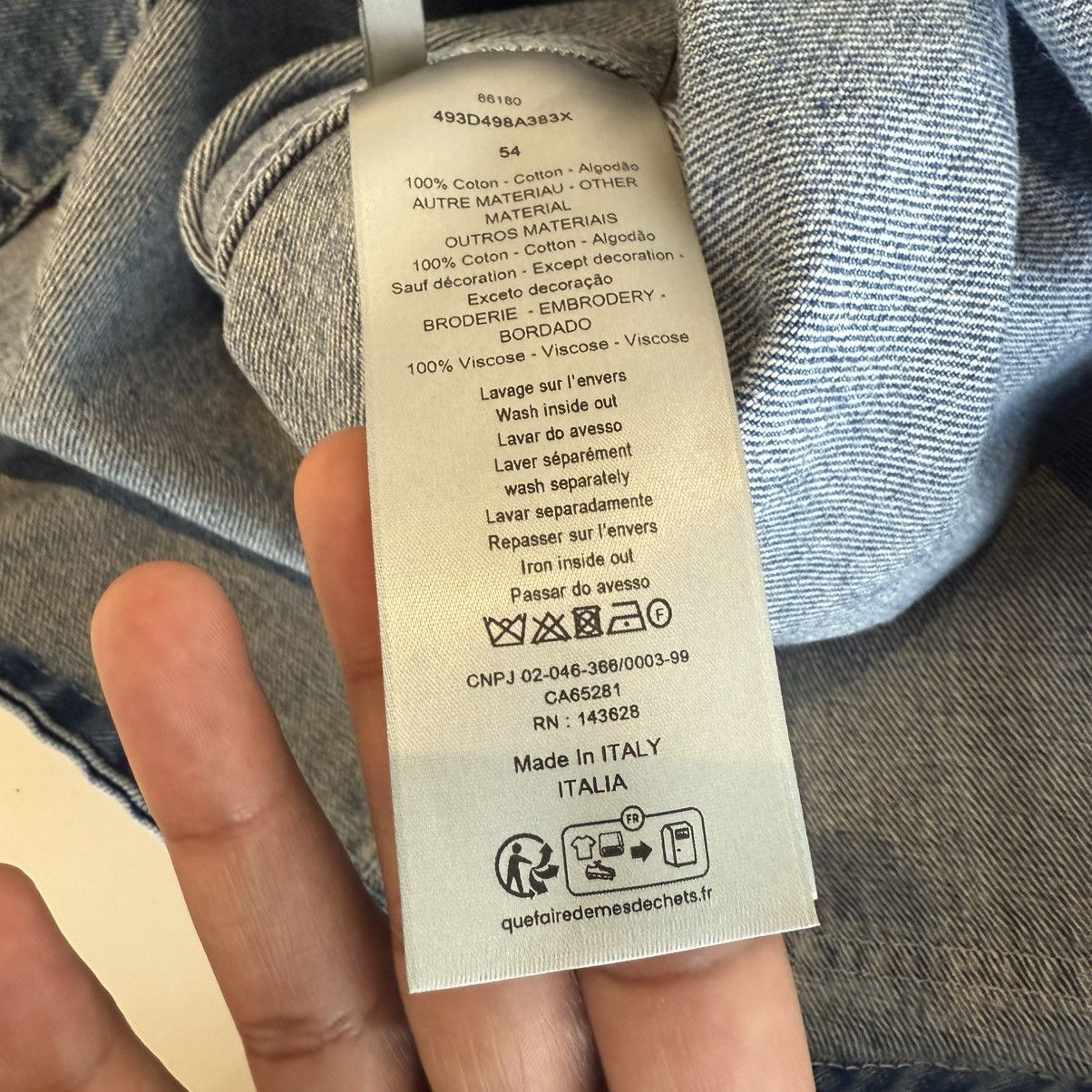 Dior Dior Blue Denim Jacket Size US XL / EU 56 / 4 - 6 Thumbnail