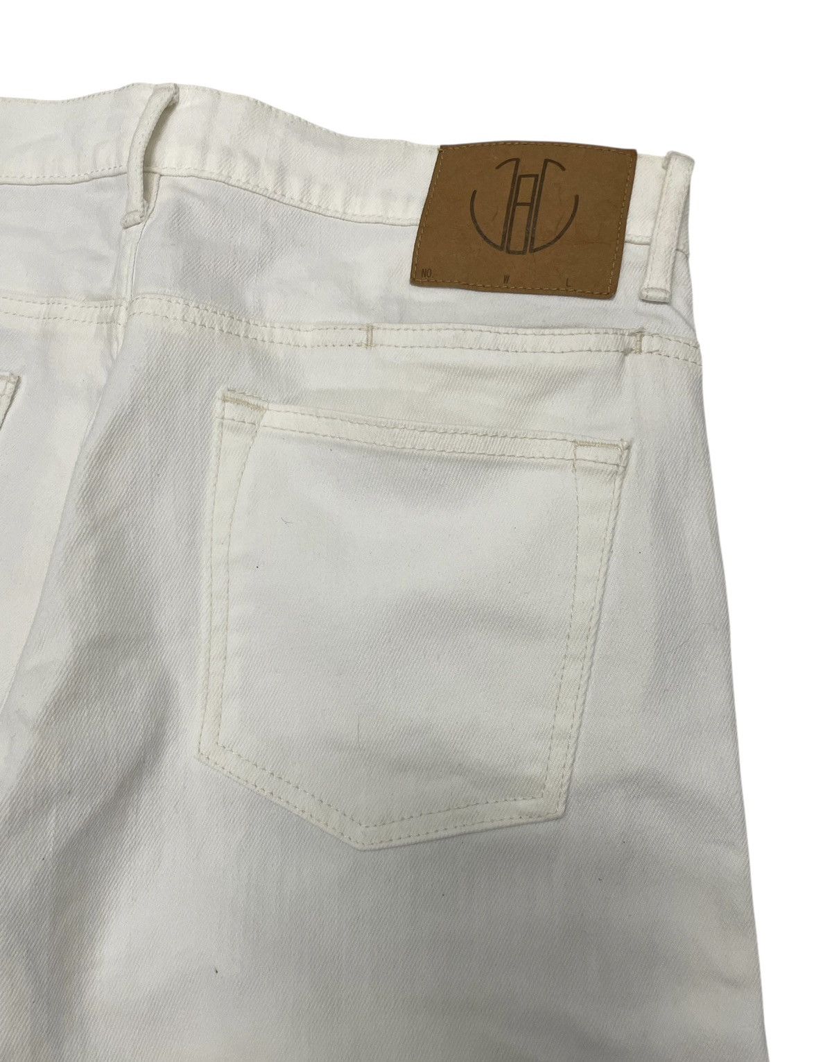Pure Blue Japan JAPANBLUEJEANS X Mens Bigi White Jeans Size US 31 - 7 Thumbnail