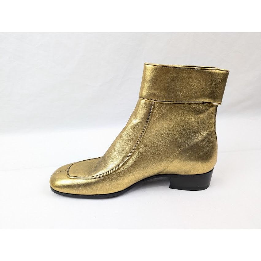 Saint Laurent Paris o1rshd1 Miles Boots in Gold Size US 9 / EU 42 - 7 Thumbnail