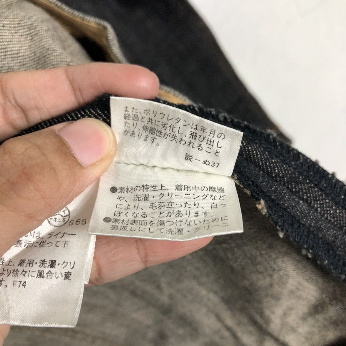 Burberry 🔥Vintage Biker Denim Jacket Burberry London Size US M / EU 48-50 / 2 - 22 Thumbnail