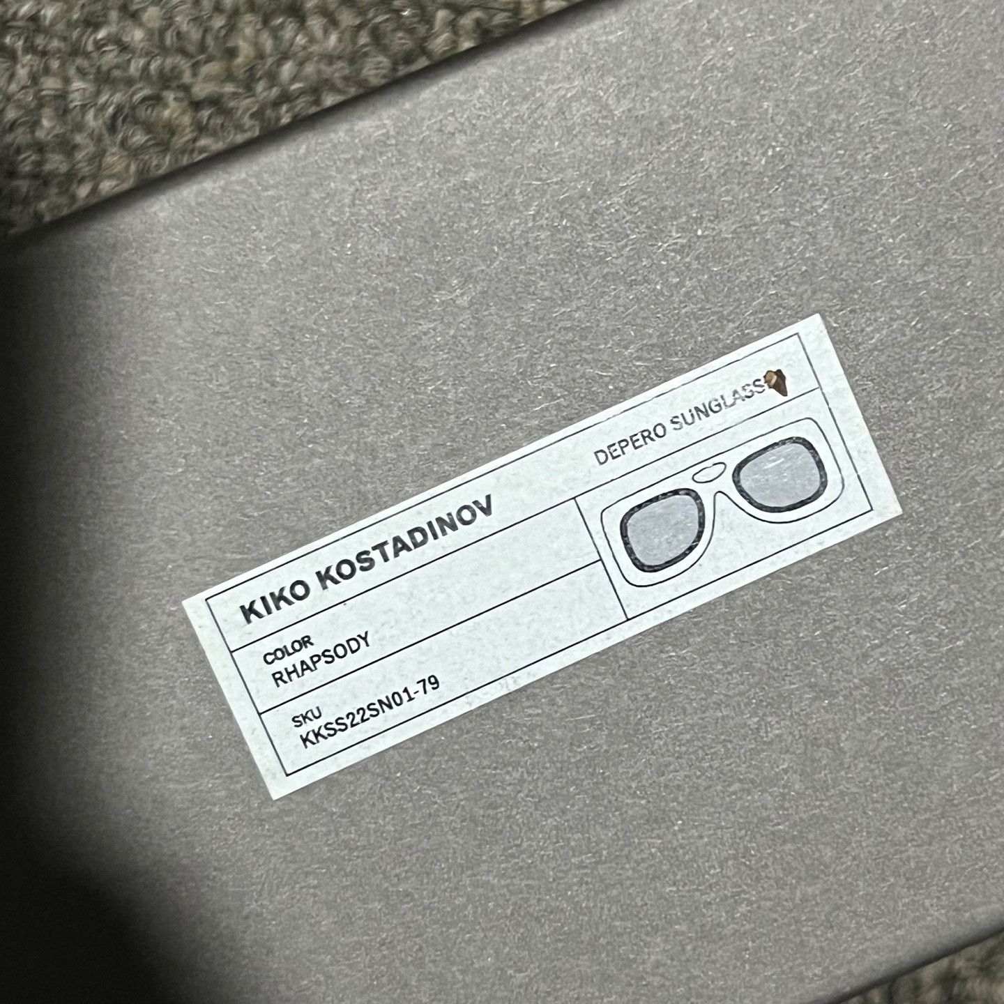 Kiko Kostadinov Kiko Kostadinov Depero Sunglasses Rhapsody Size ONE SIZE - 6 Thumbnail