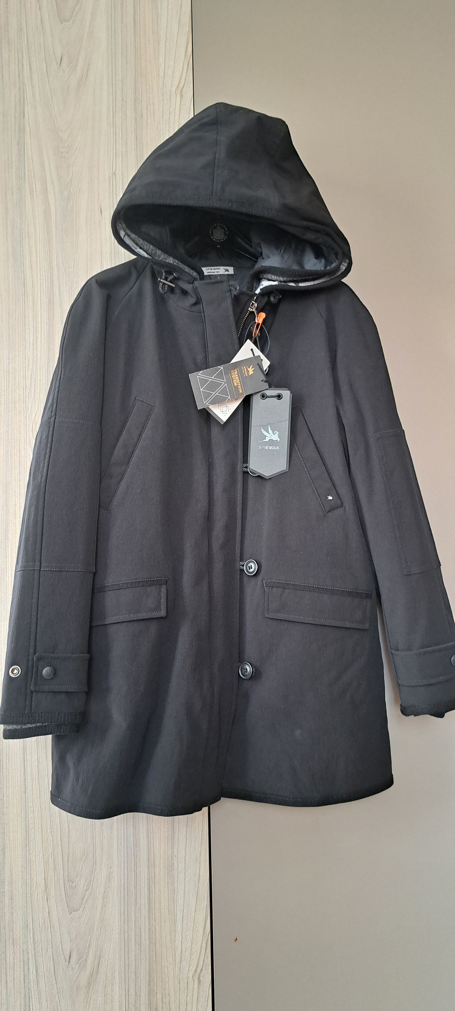 Blouson Noir Spiewak New York Tg:S display picture 1