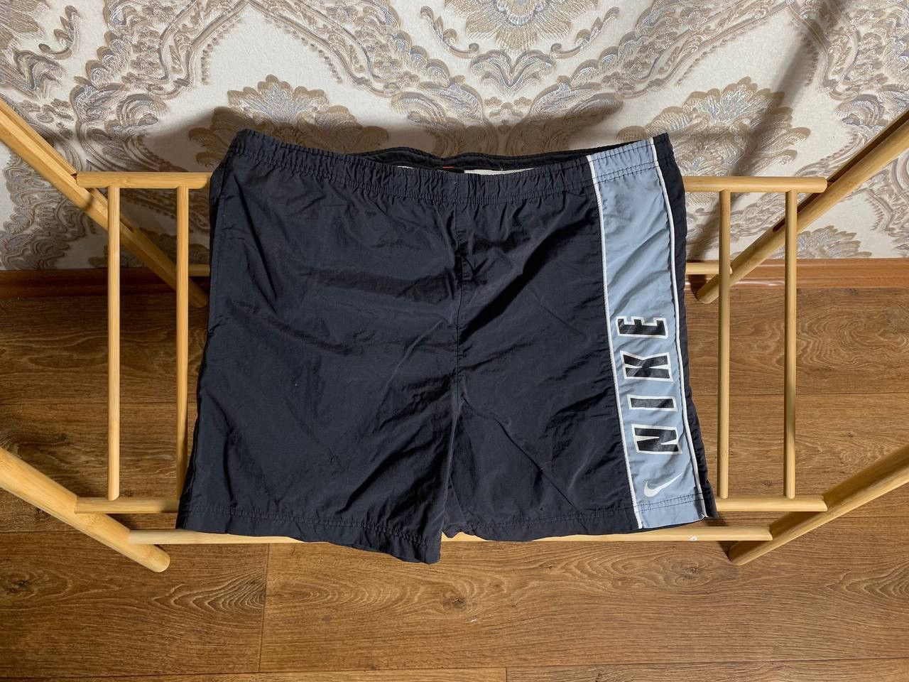 Nike VERY RARE NIKE RETRO NYLON SHORTS BIG LOGO DRILL Y2K 90s SK8 Size US 32 / EU 48 - 2 Thumbnail
