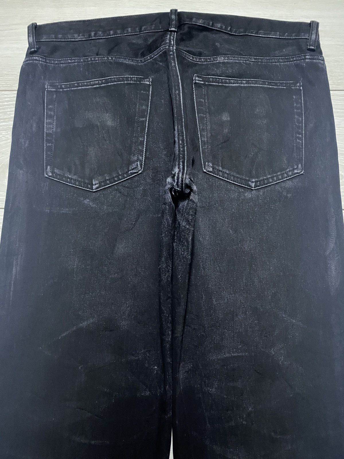 Club Sorayama × Uniqlo Vintage Uniqlo :C Distressed Repair Slim Jeans Size US 37 - 4 Thumbnail