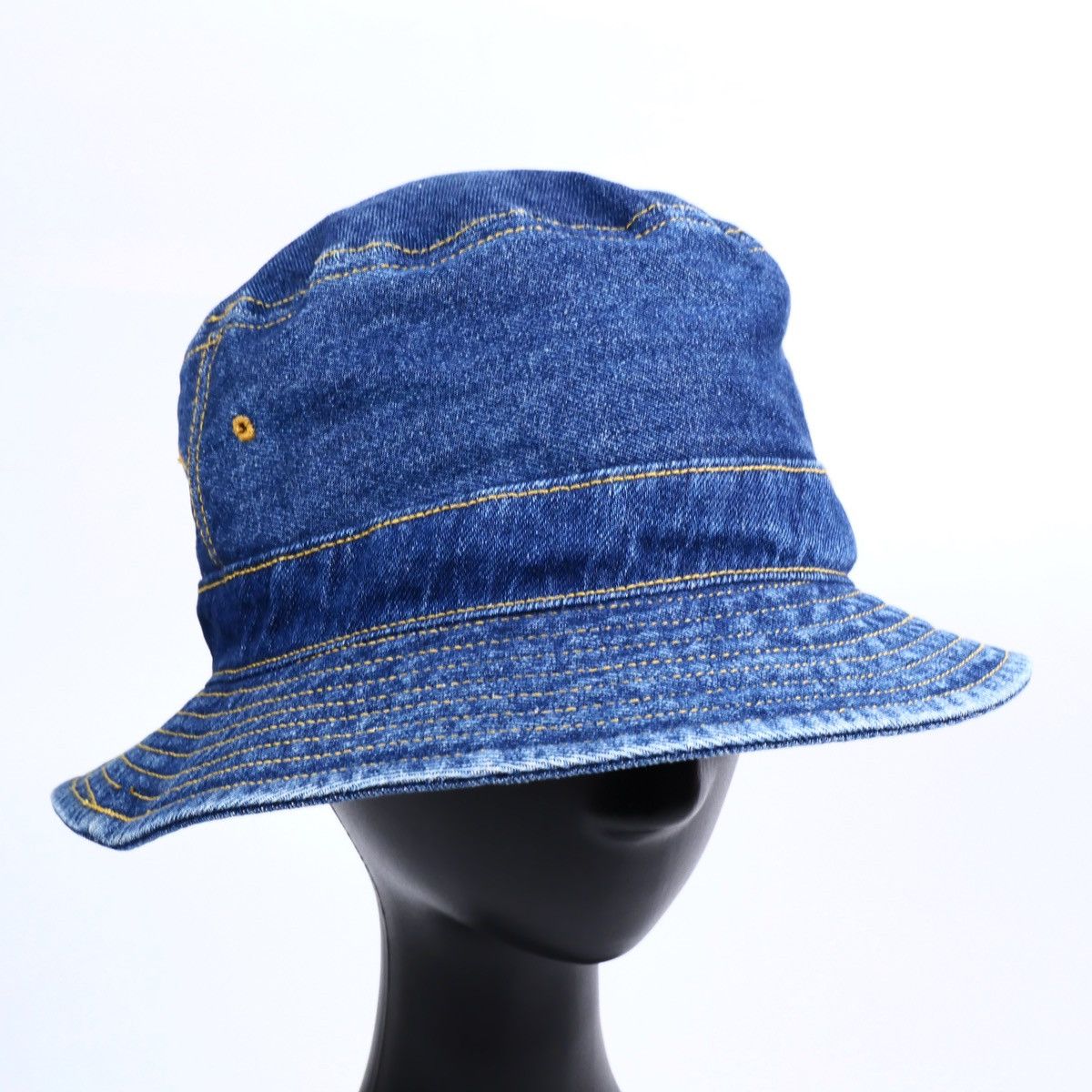 Other Arnold Parmer Denim Bucket Hat Size 56-57.5 cm Size ONE SIZE - 4 Thumbnail