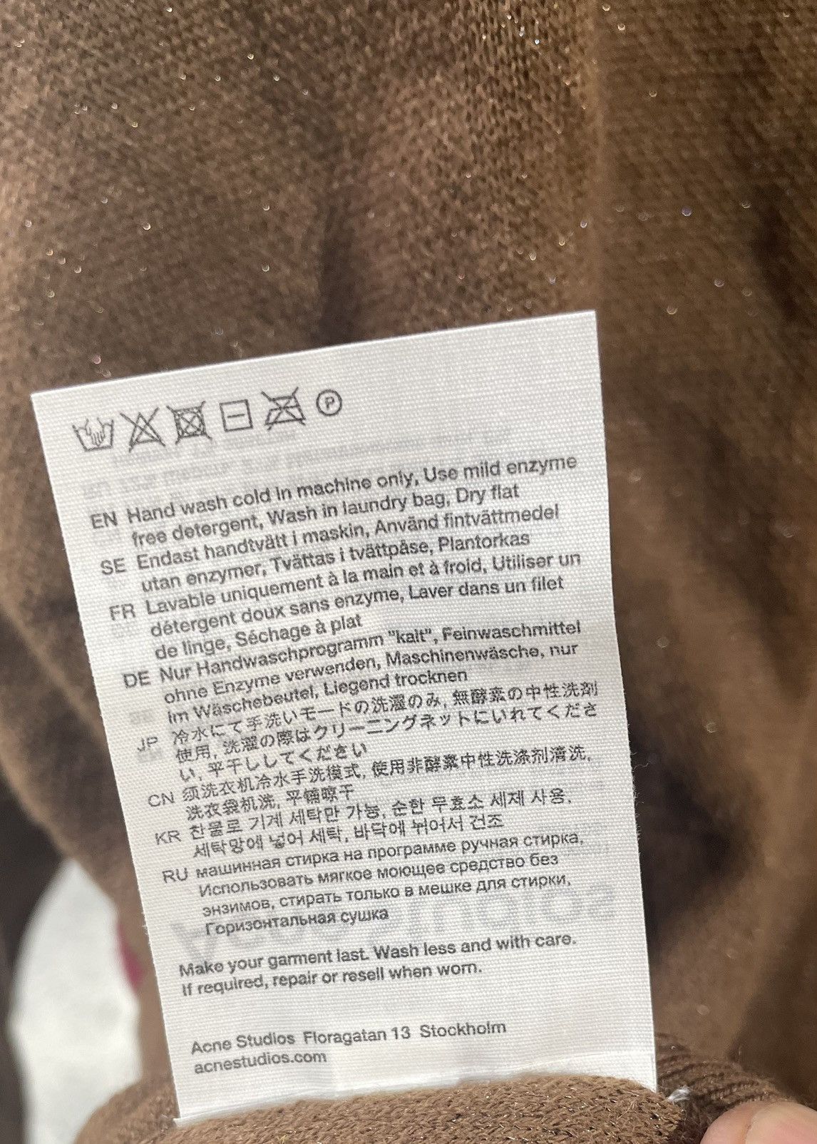 Acne Studios Acne Studios Crewneck Casey Girl Paw15 Size US L / EU 52-54 / 3 - 5 Thumbnail