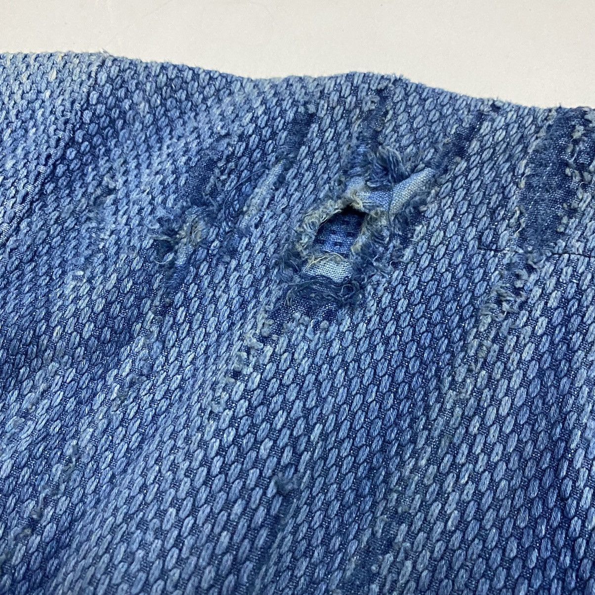 Indigo Vintage 70s Distress kimono sashiko indigo Size US M / EU 48-50 / 2 - 17 Thumbnail