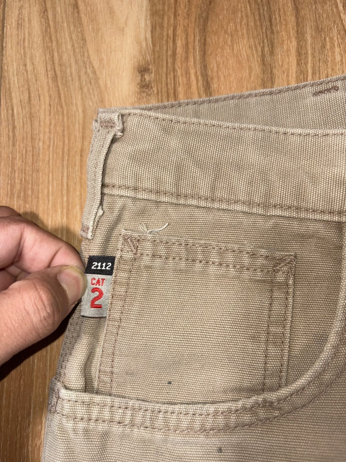 Carhartt Carhartt FR Rugged Flex Canvas Work Pants CAT 2 / NFPA 2112 Size US 36 / EU 52 - 6 Thumbnail