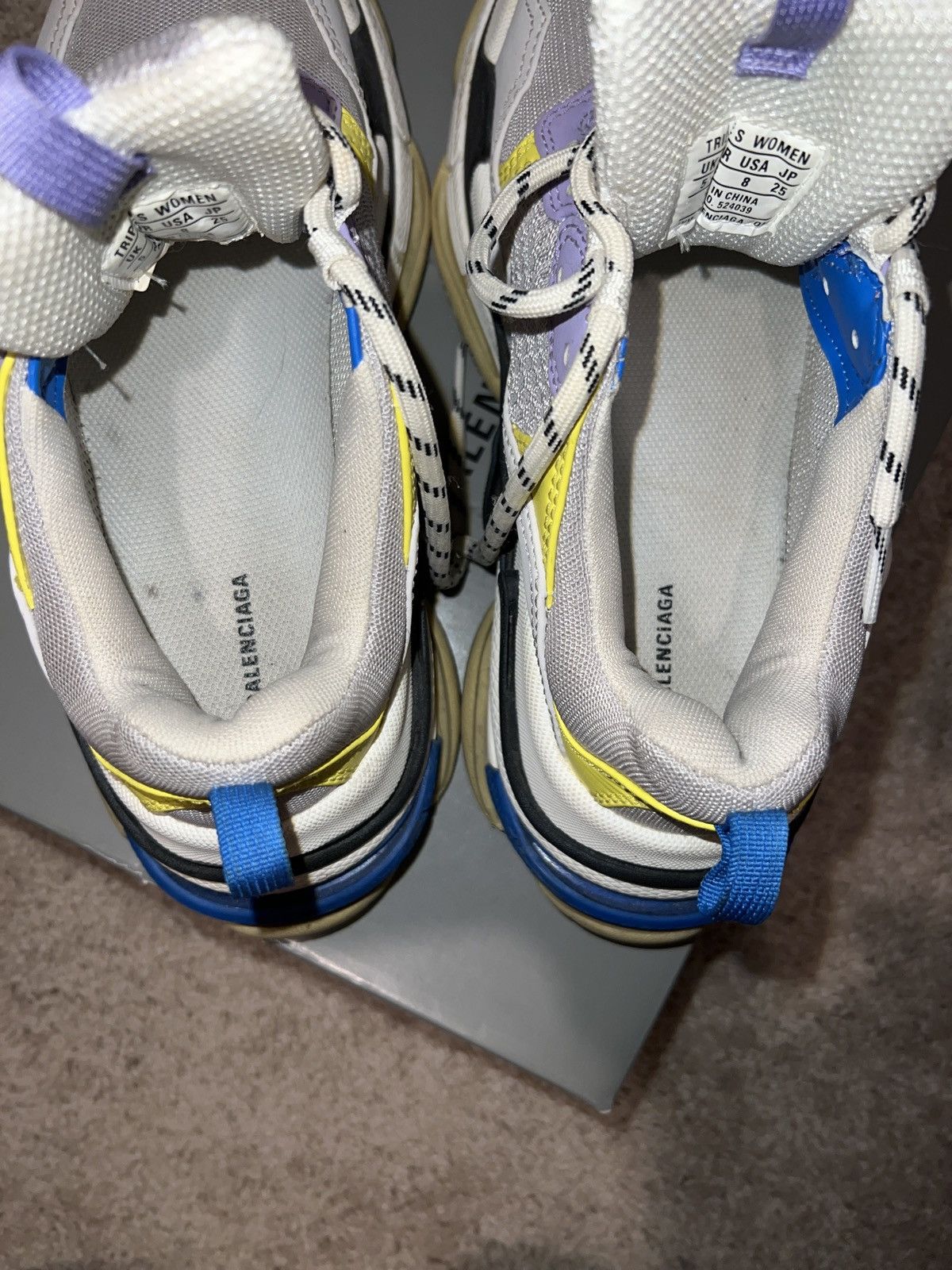 Balenciaga Balenciaga Triple S Sneakers Size US 8 / IT 38 - 1 Thumbnail
