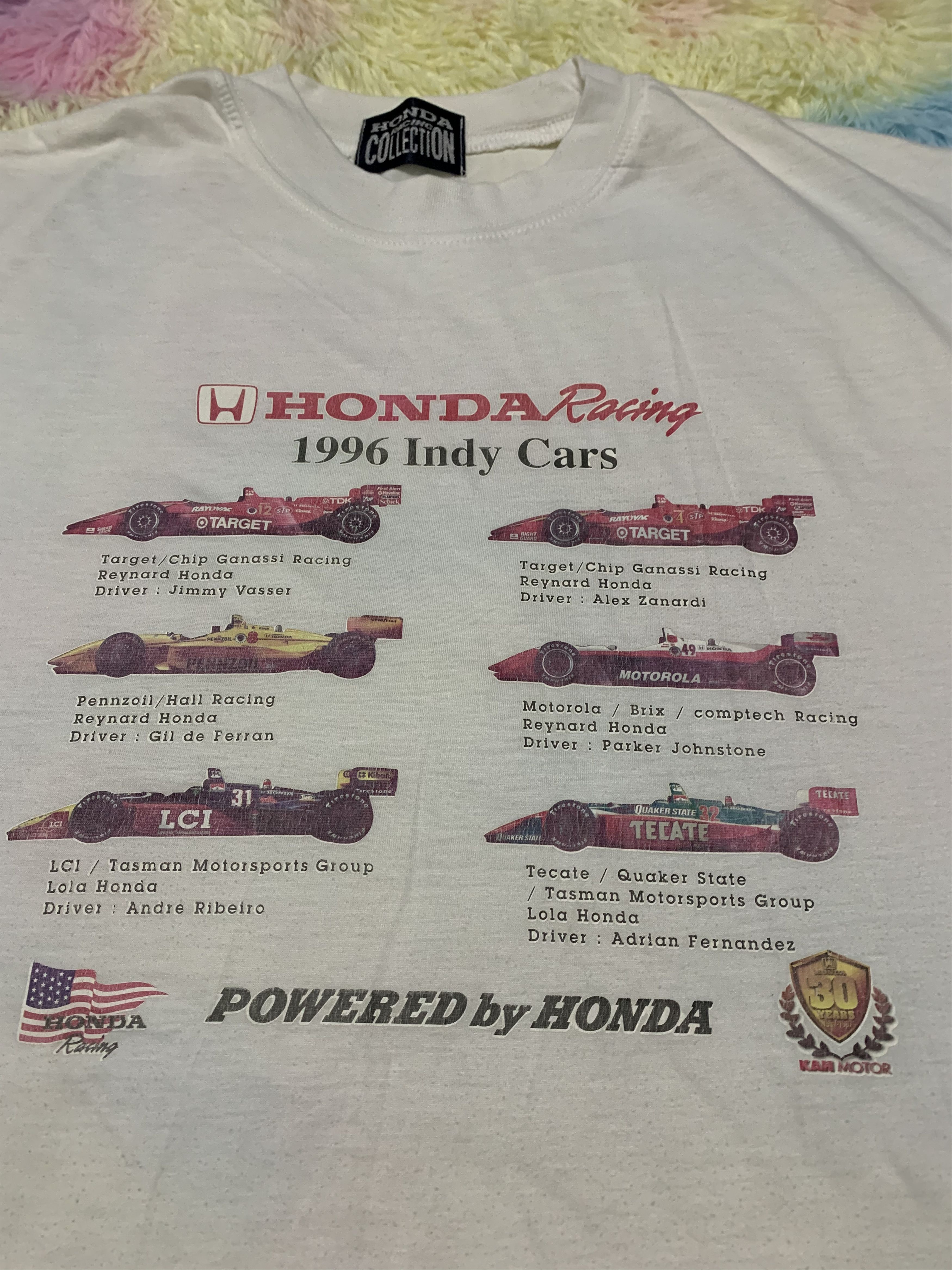 Honda × Vintage Vintage honda racing 1996 indy cars Size US L / EU 52-54 / 3 - 3 Thumbnail